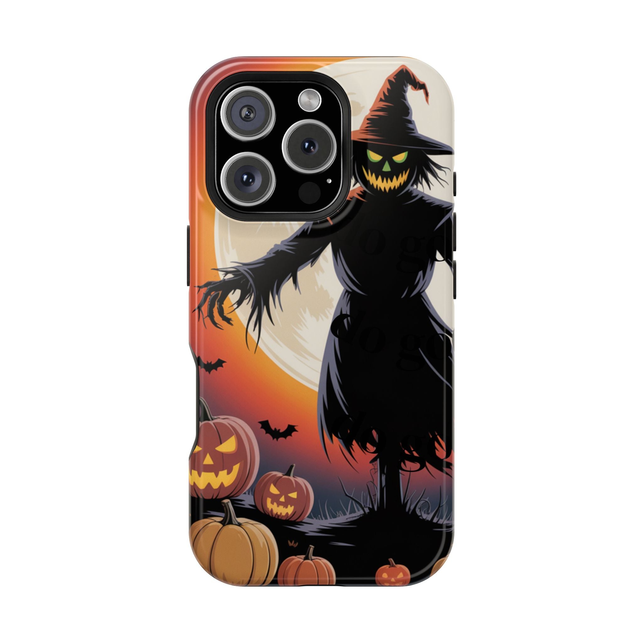 Halloween Scarecrow Phone Case | Impact-Resistant, Spooky, Fall Decor, Gift for Halloween Lovers, Autumn Phone Cover