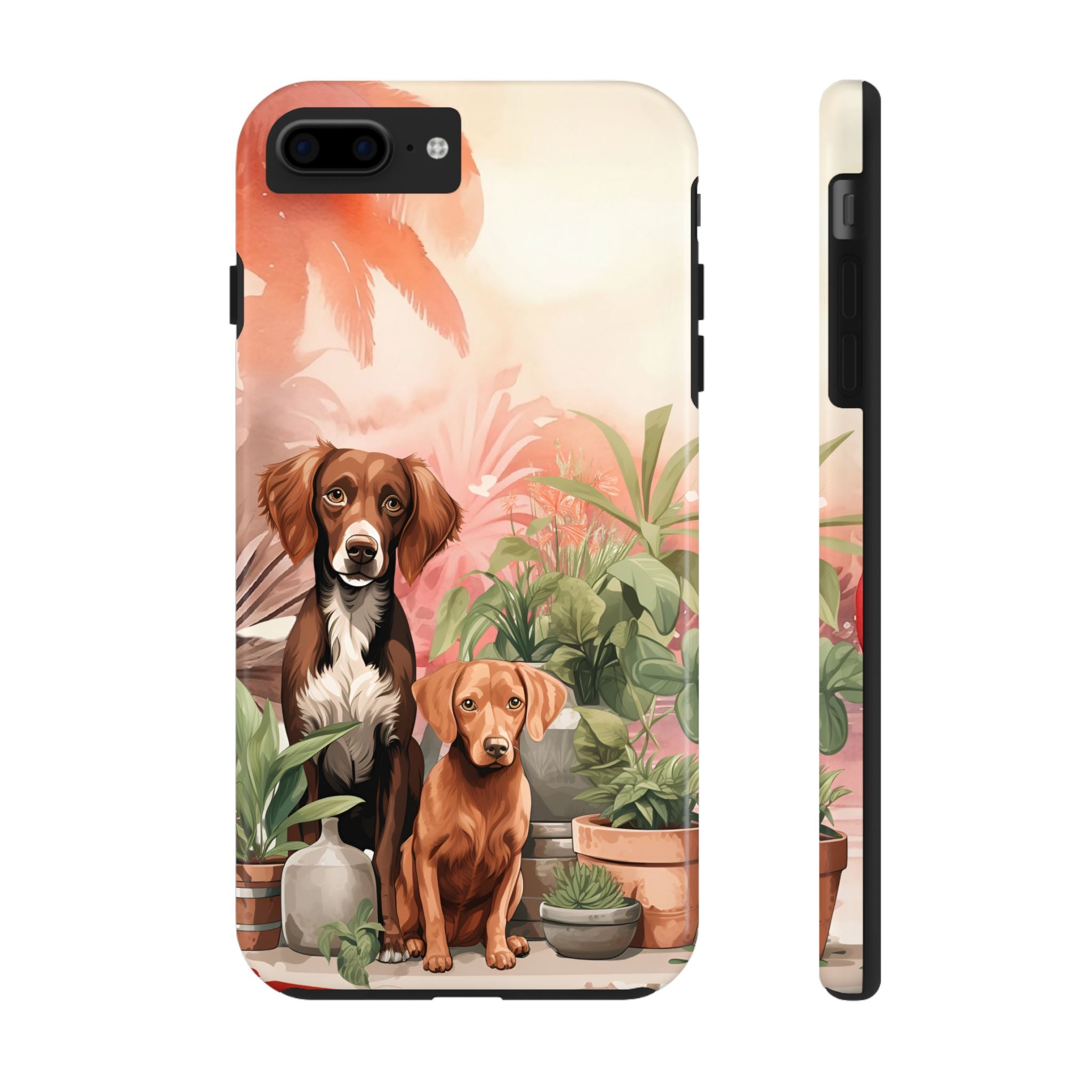 Dog Friends Tough Mobile Phone Case