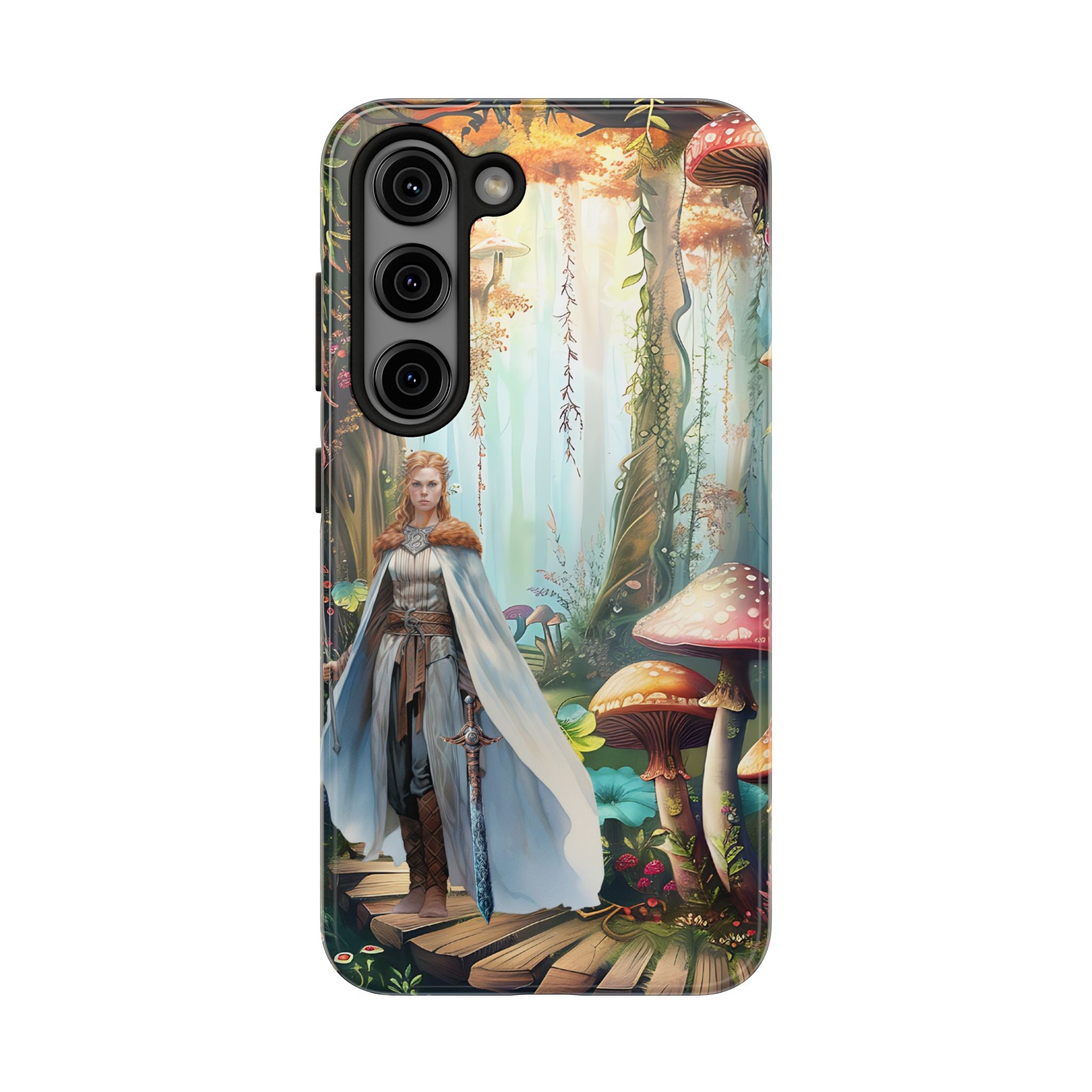 Lady Elf In The Woods Tough Mobile Phone Cases
