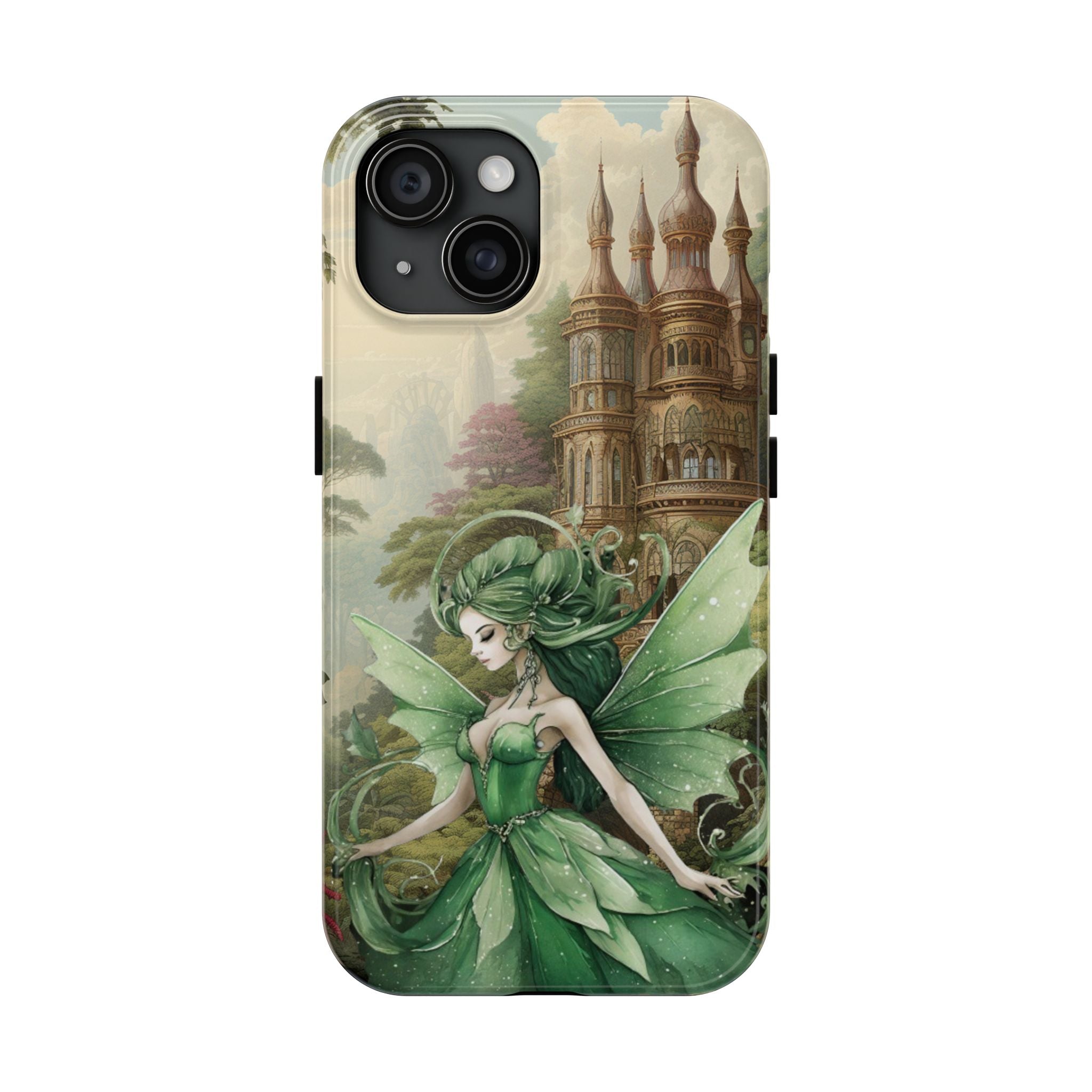 Castle Realm Green Fairy Mobile Phone Case