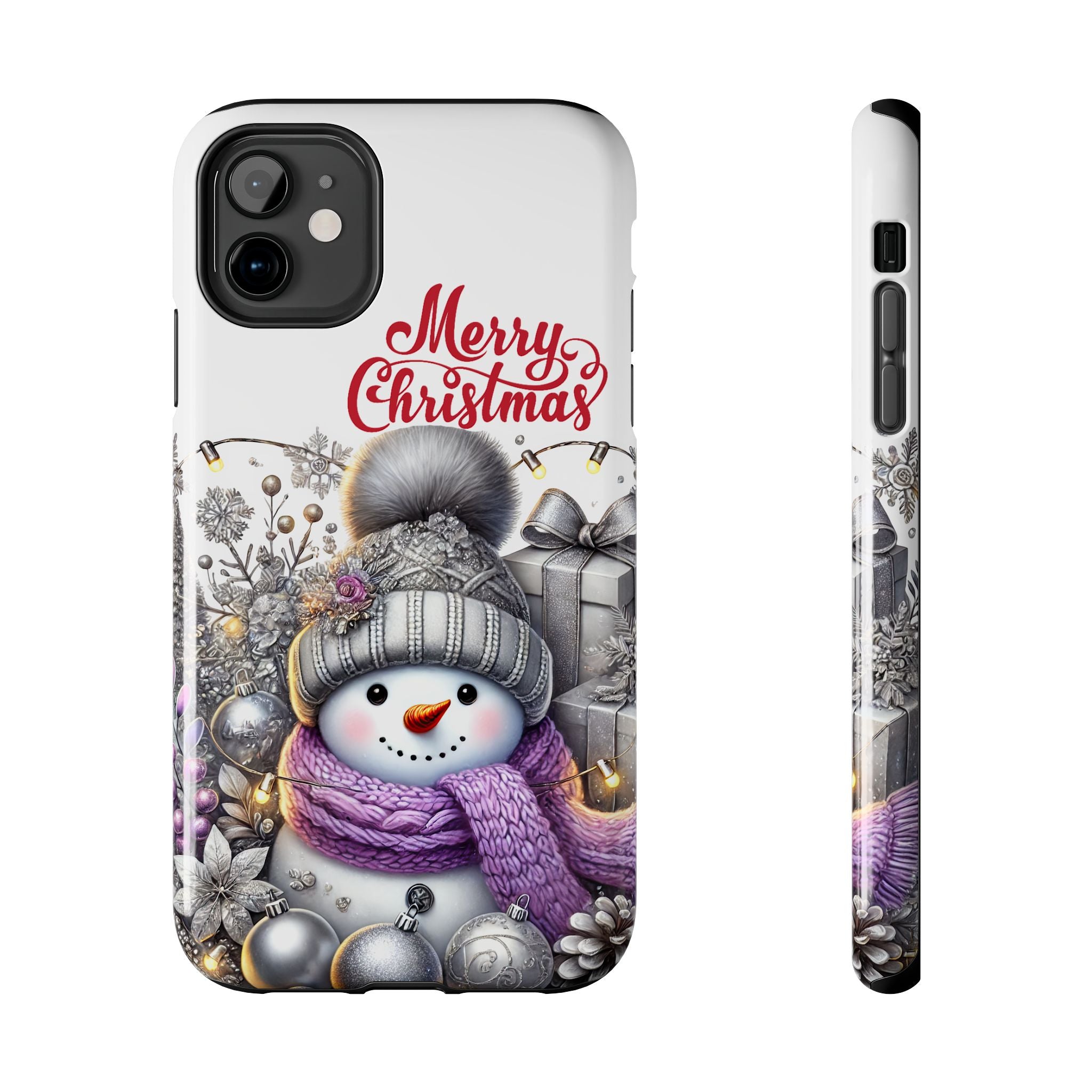 Merry Christmas Snowman Mobile Phone Case