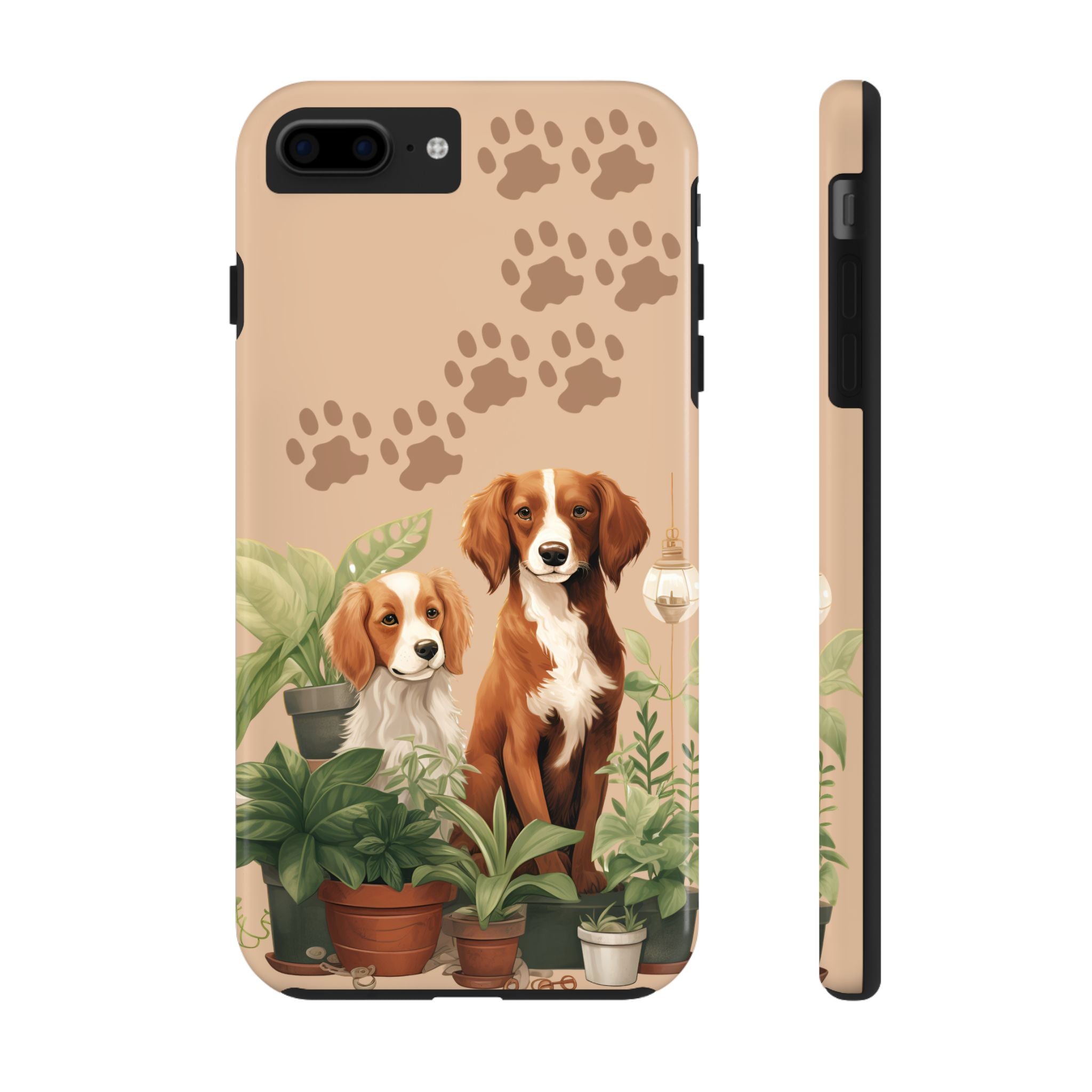 Dog Prints Tough Mobile Phone Case