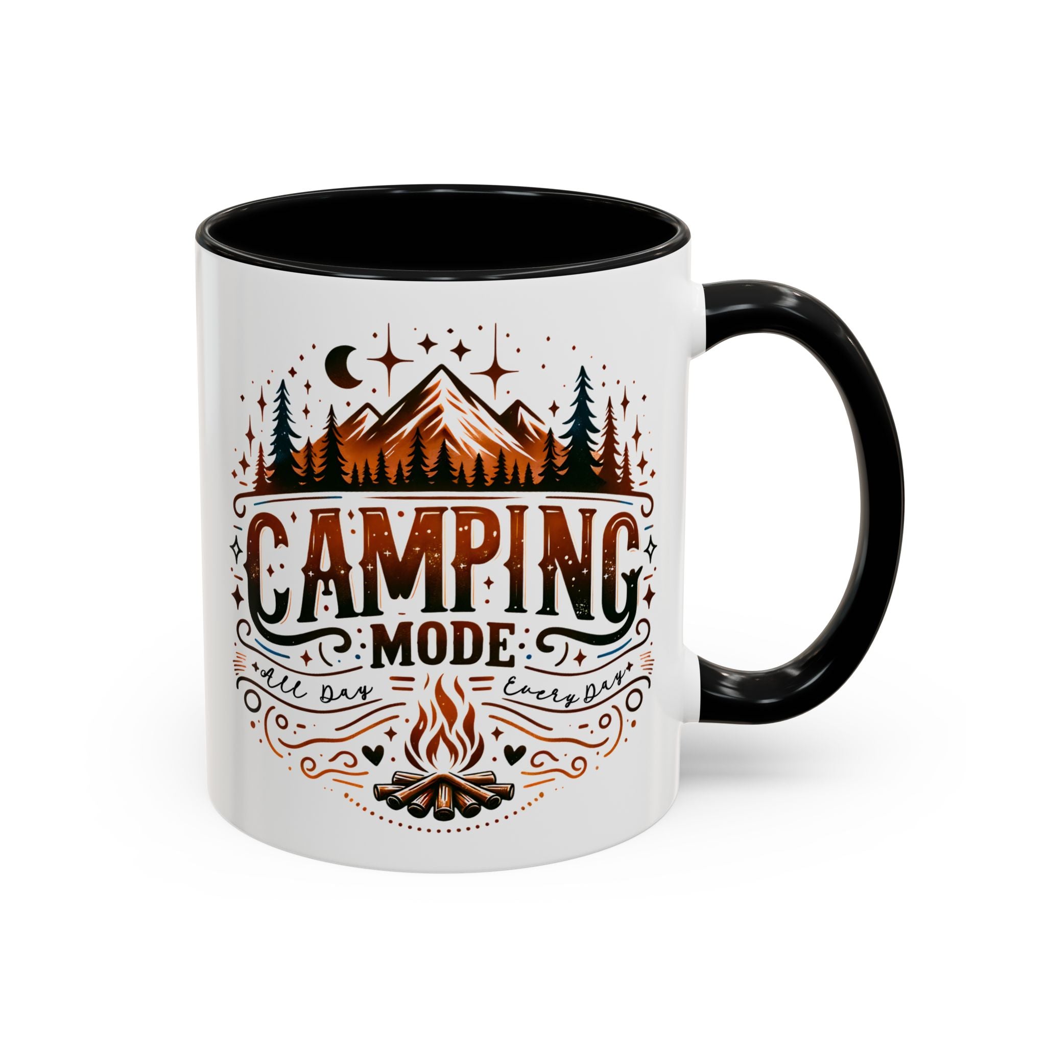 Camping Mode Accent Coffee Mug