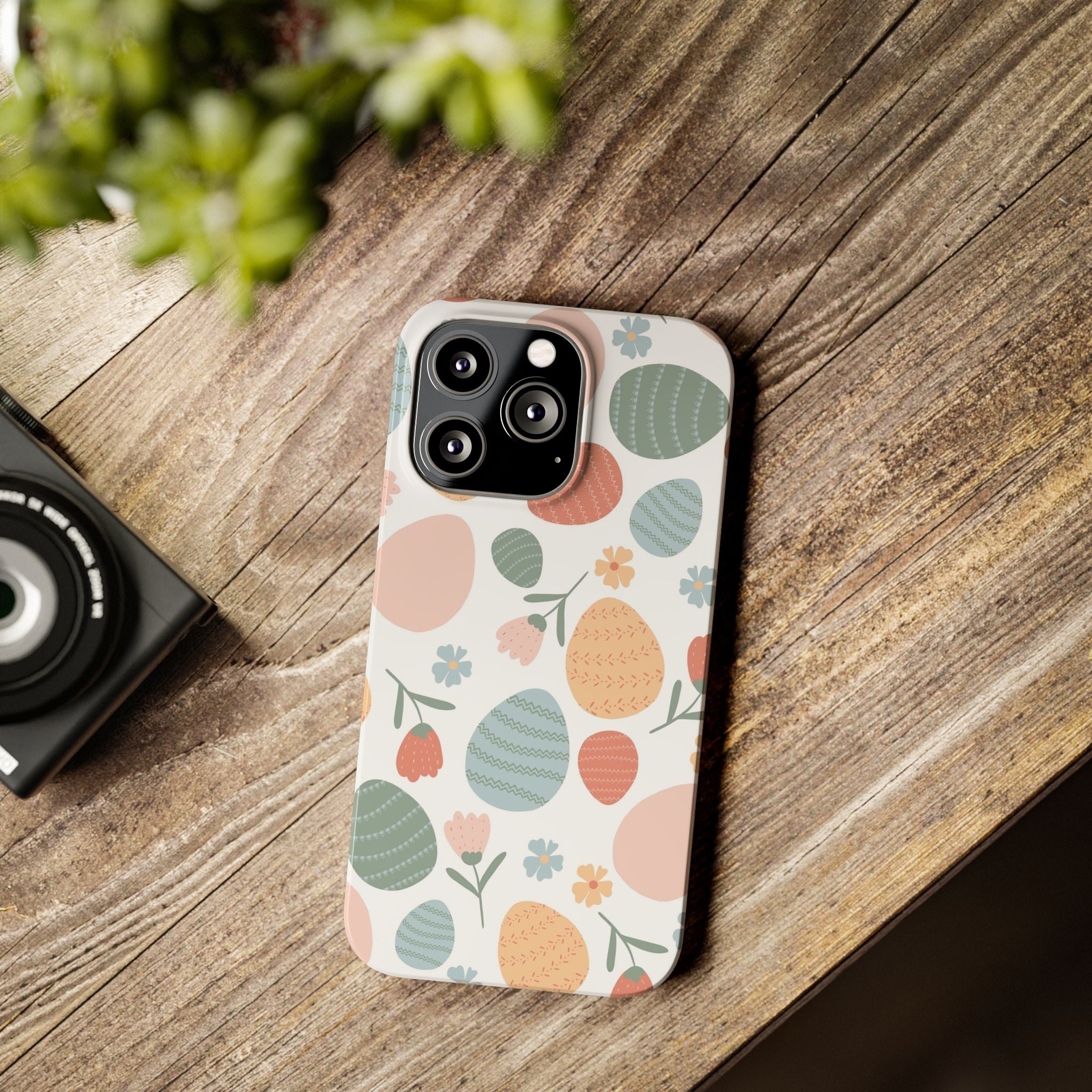 Colorful Easter Egg Slim Phone Case