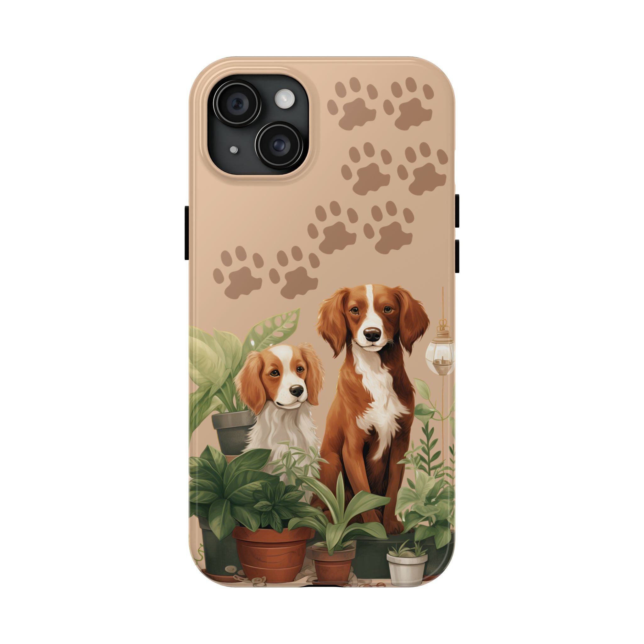 Dog Prints Tough Mobile Phone Case