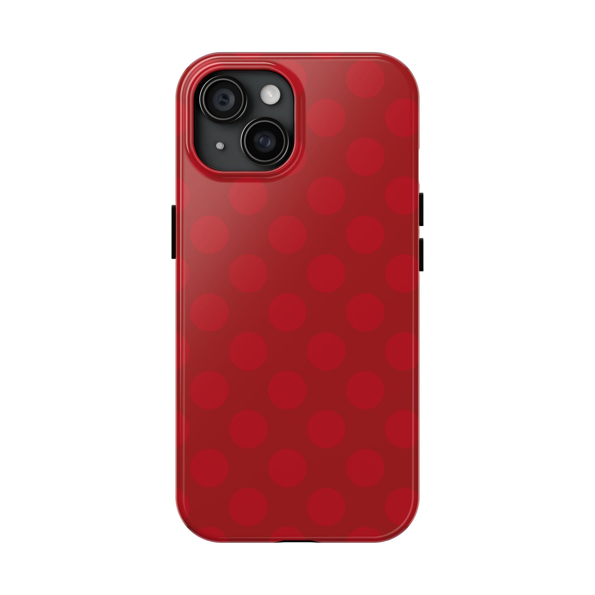 Red Polka-Dot Mobile Phone Case