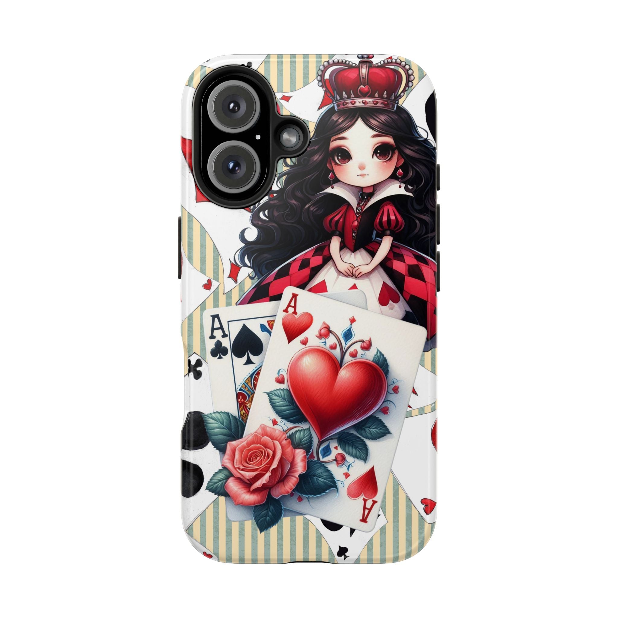 Queen Of Hearts Tough Mobile Phone Case