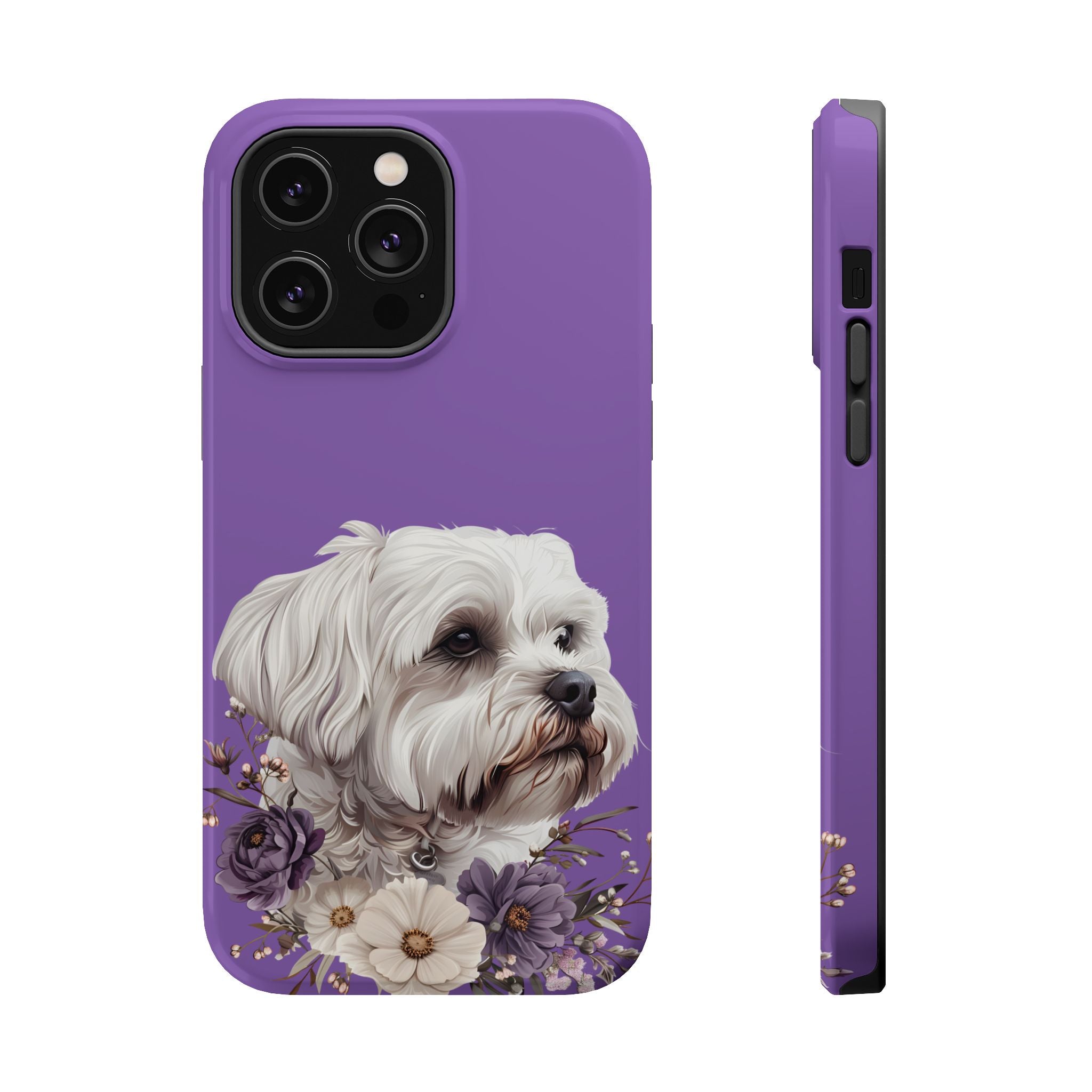 Dog Magnetic Tough Purple Case
