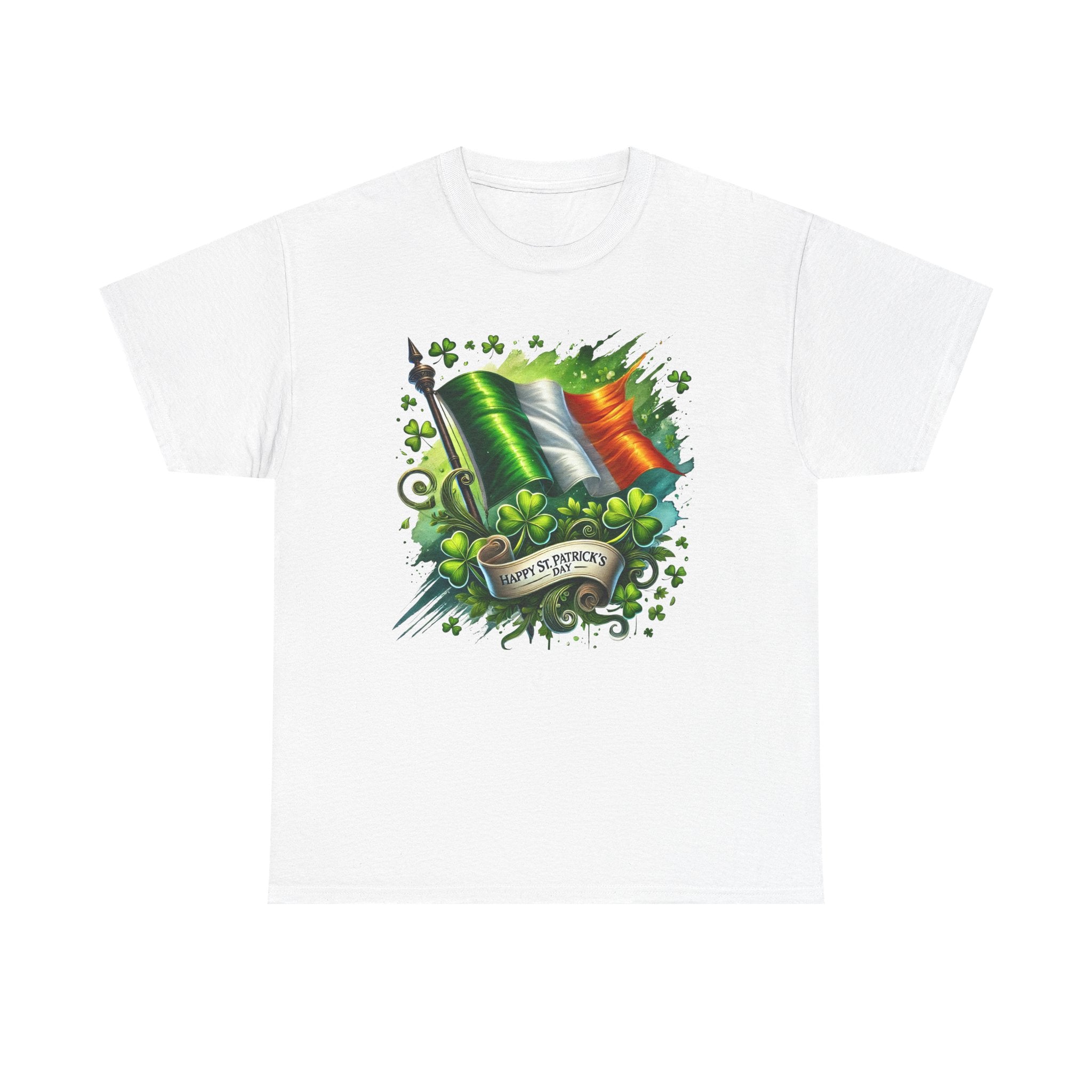 St. Patrick's Day Heavy Cotton Tee - Celebrate with Irish Pride!
