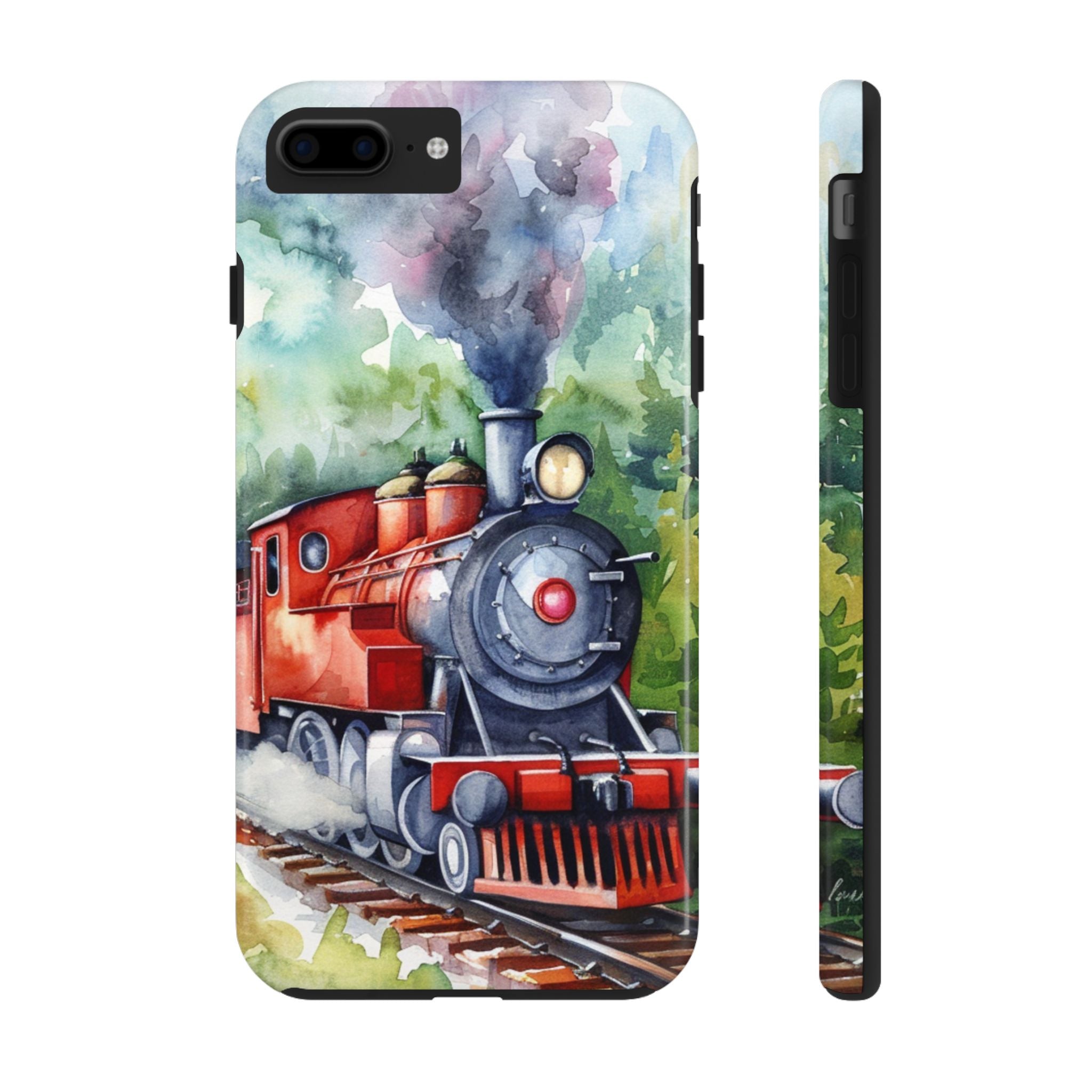 Red Train Scenic Tough Mobile Phone Case