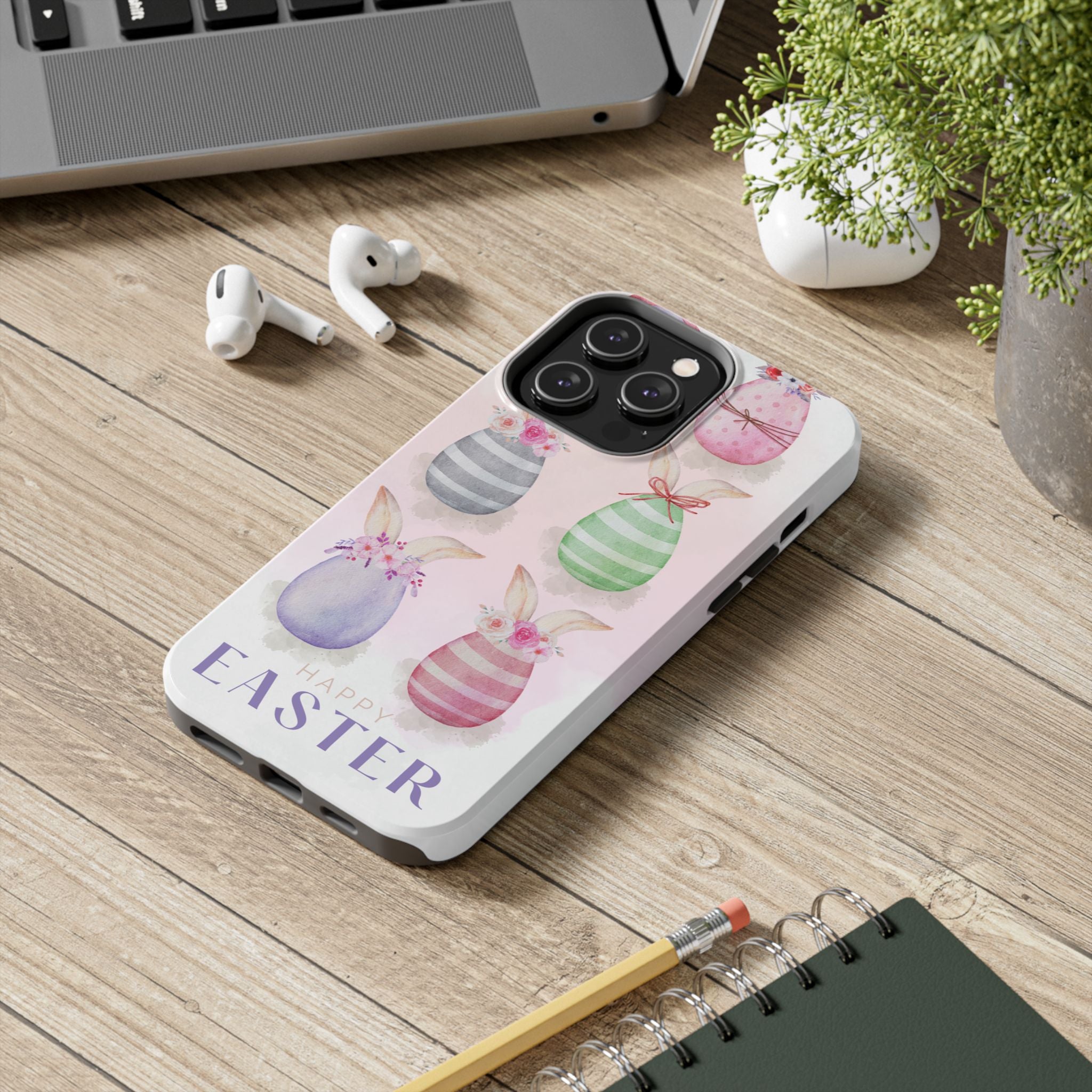 Happy Easter Eggs Phone Case - Tough, Festive Protection