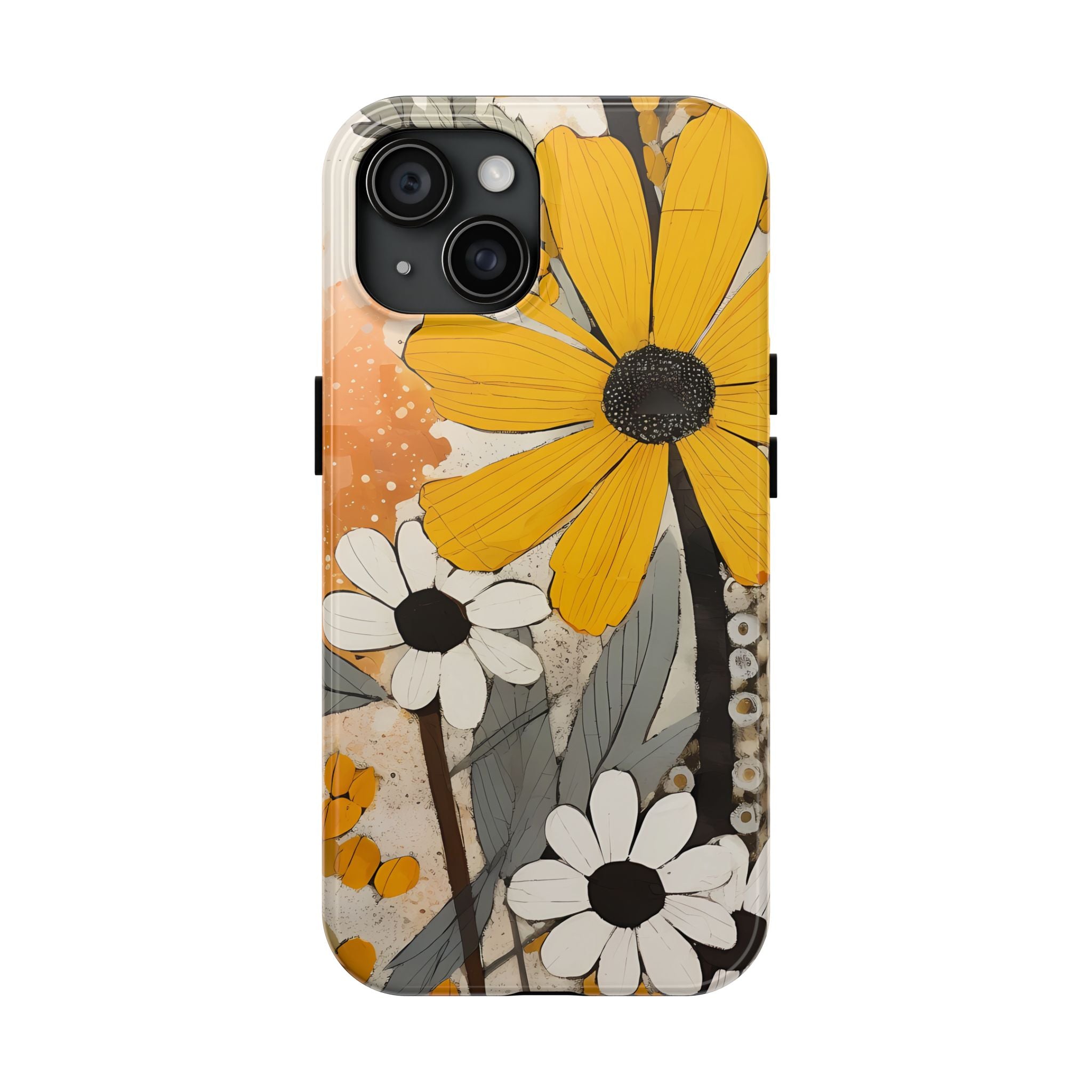 Yellow Daisy Tough Mobile Phone Case