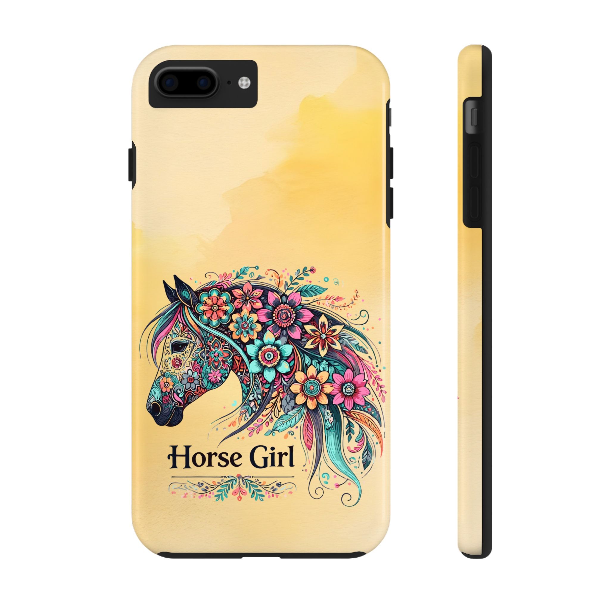 Horse Girl Tough Mobile Phone Case