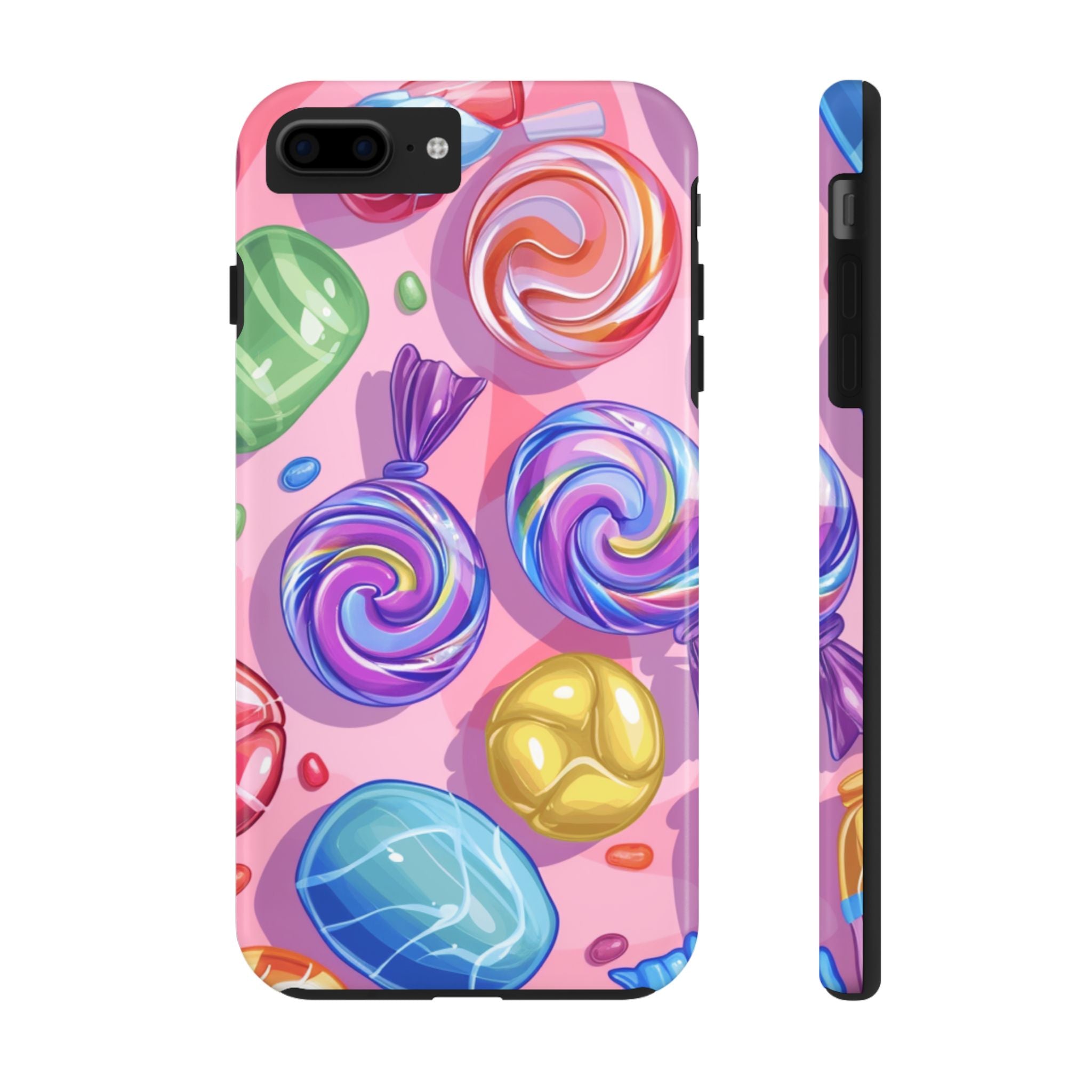 Colorful Candy iPhone Samsung Case Durable Tough Impact Resistant Case for Sweet Tooth Lovers