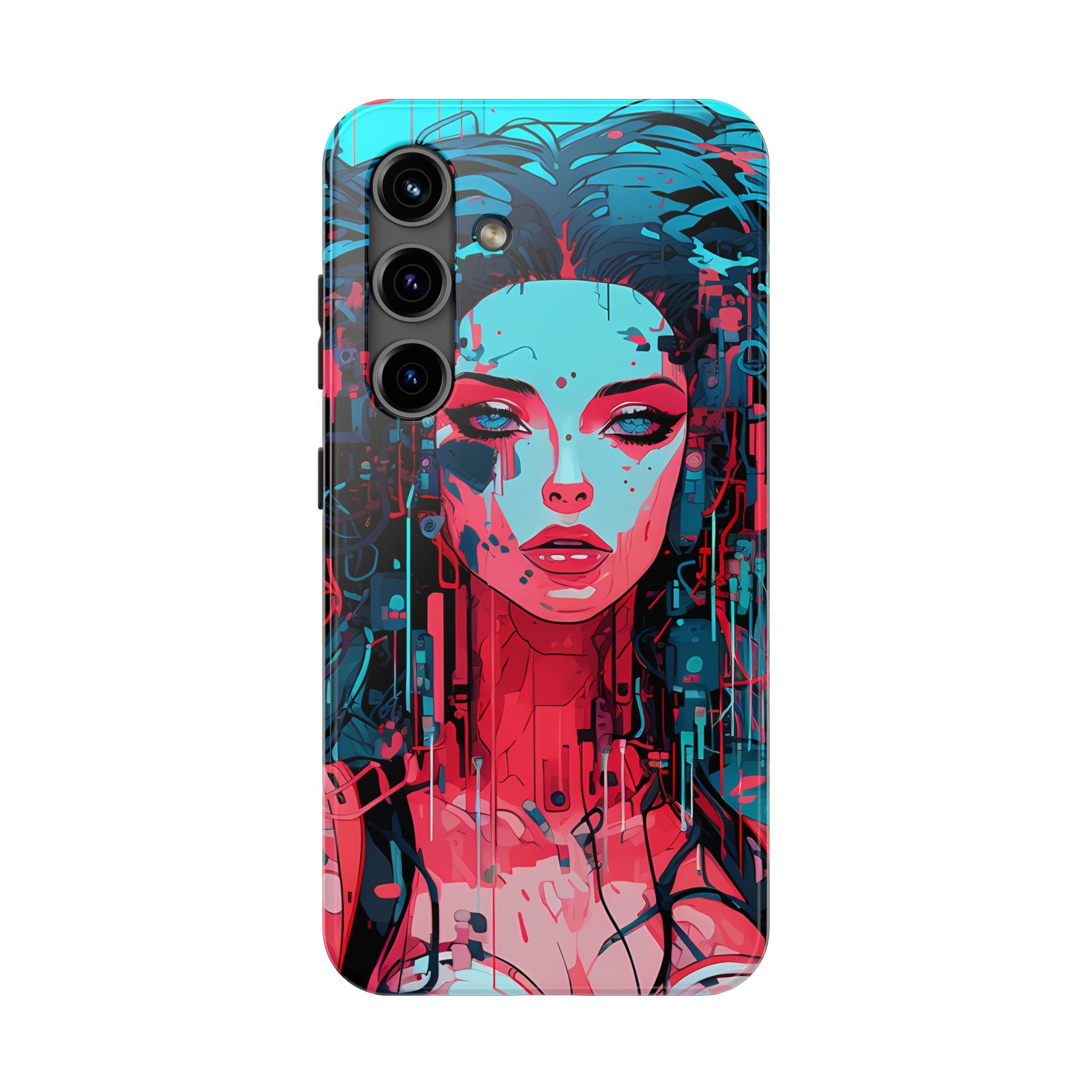 Abstract Girl Mobile Phone Case