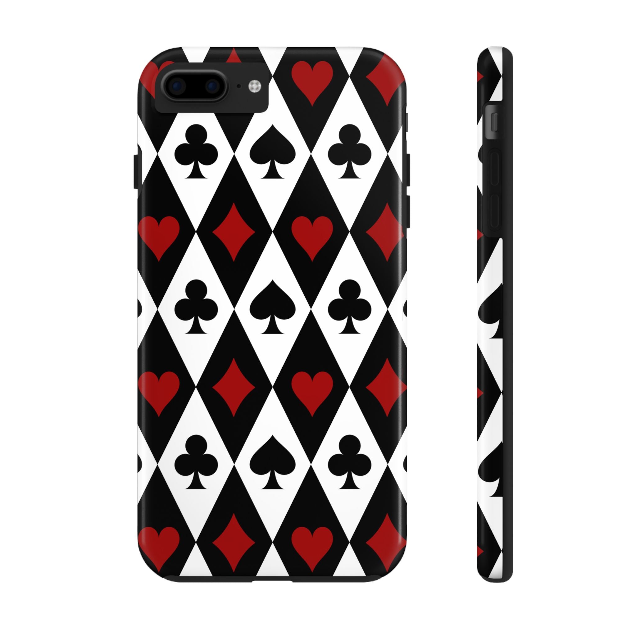 Stylish Tough iPhone Samsung Case Durable Protective Unique Card Design Gift for Gamers Everyday Use Holiday Gift
