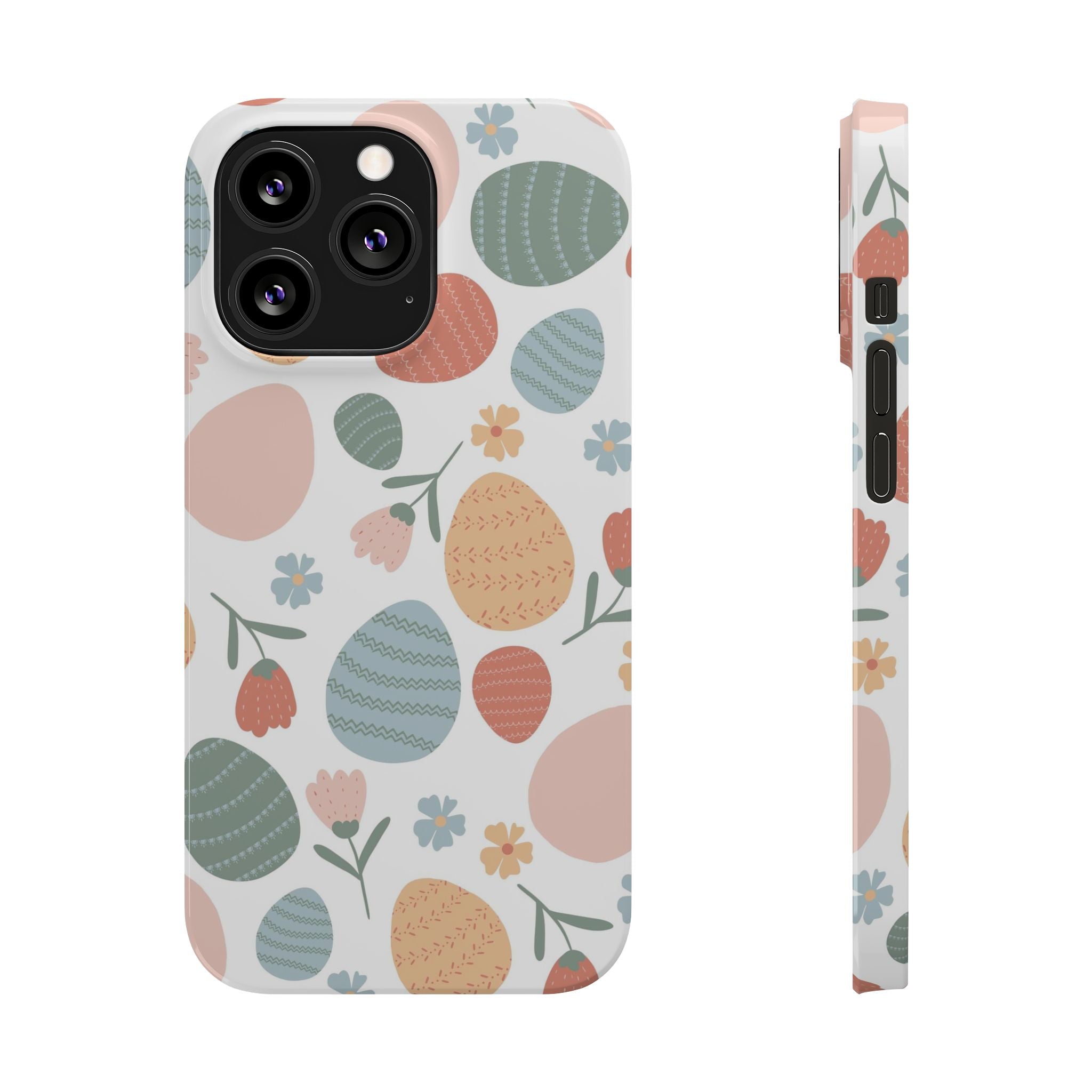 Colorful Easter Egg Slim Phone Case