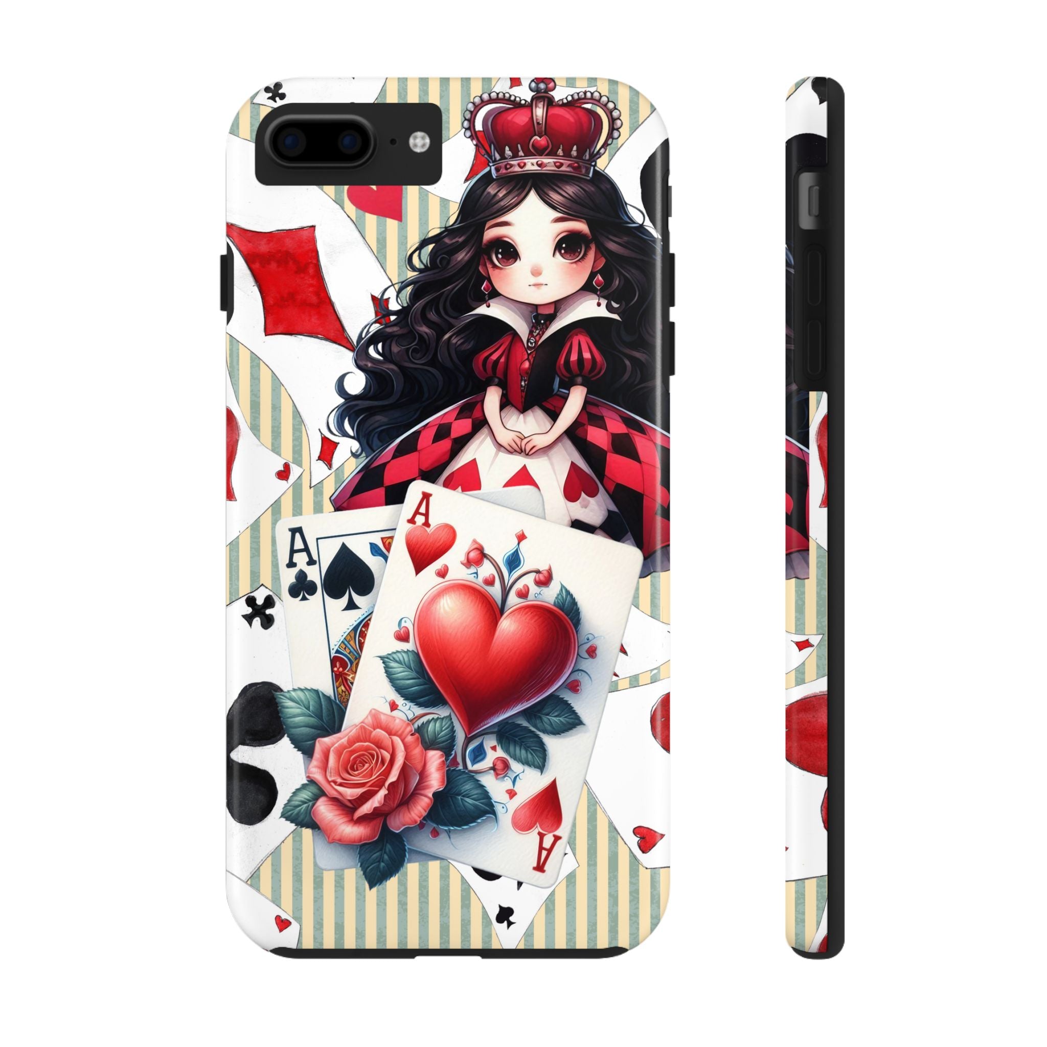 Queen Of Hearts Tough Mobile Phone Case