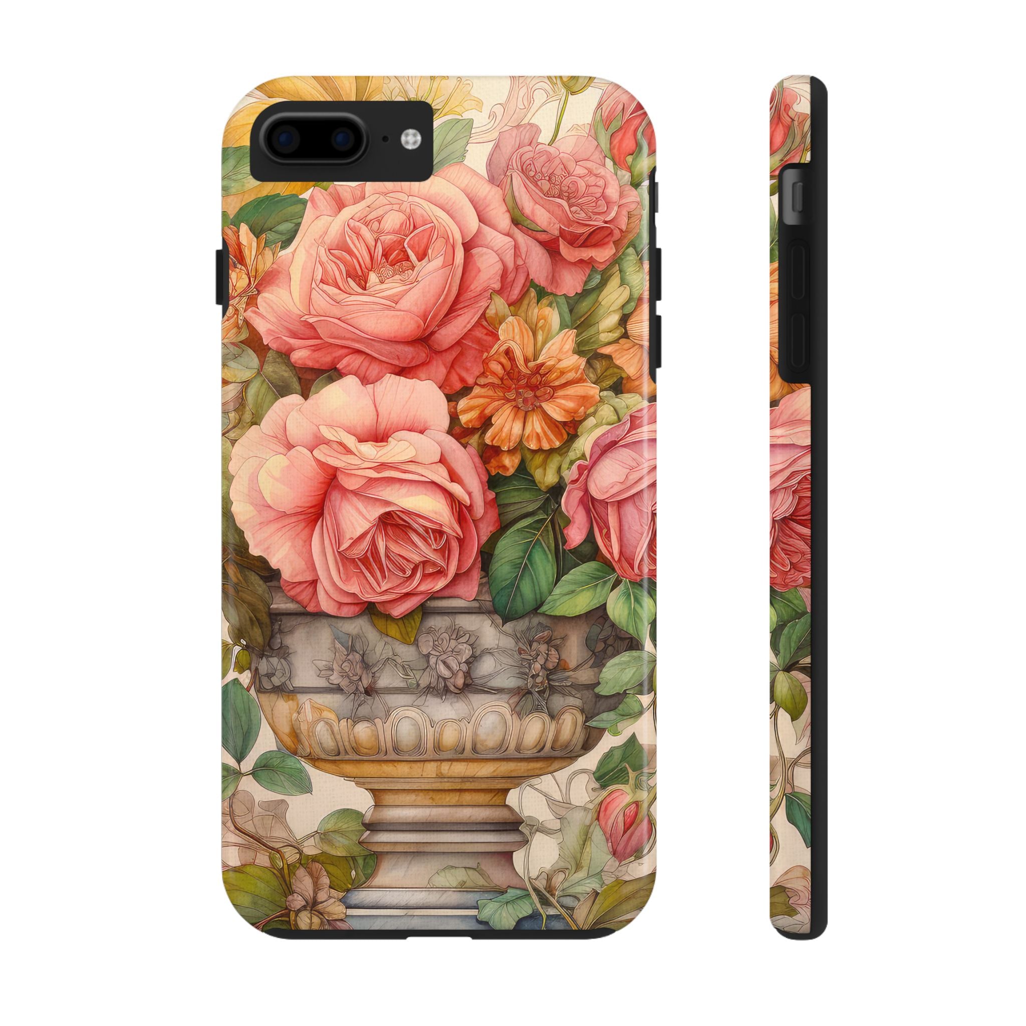 Vase Full Of Peonies Tough Mobile Phone Case
