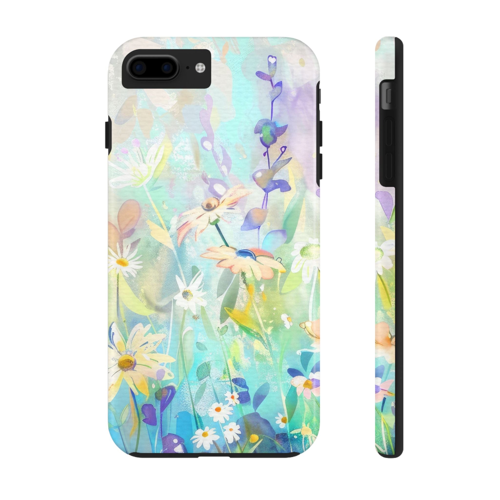 Vibrant Spring Floral Tough Impact Resistant Phone Case Durable Protection with a Colorful Blooms Design iPhone Samsung Cover