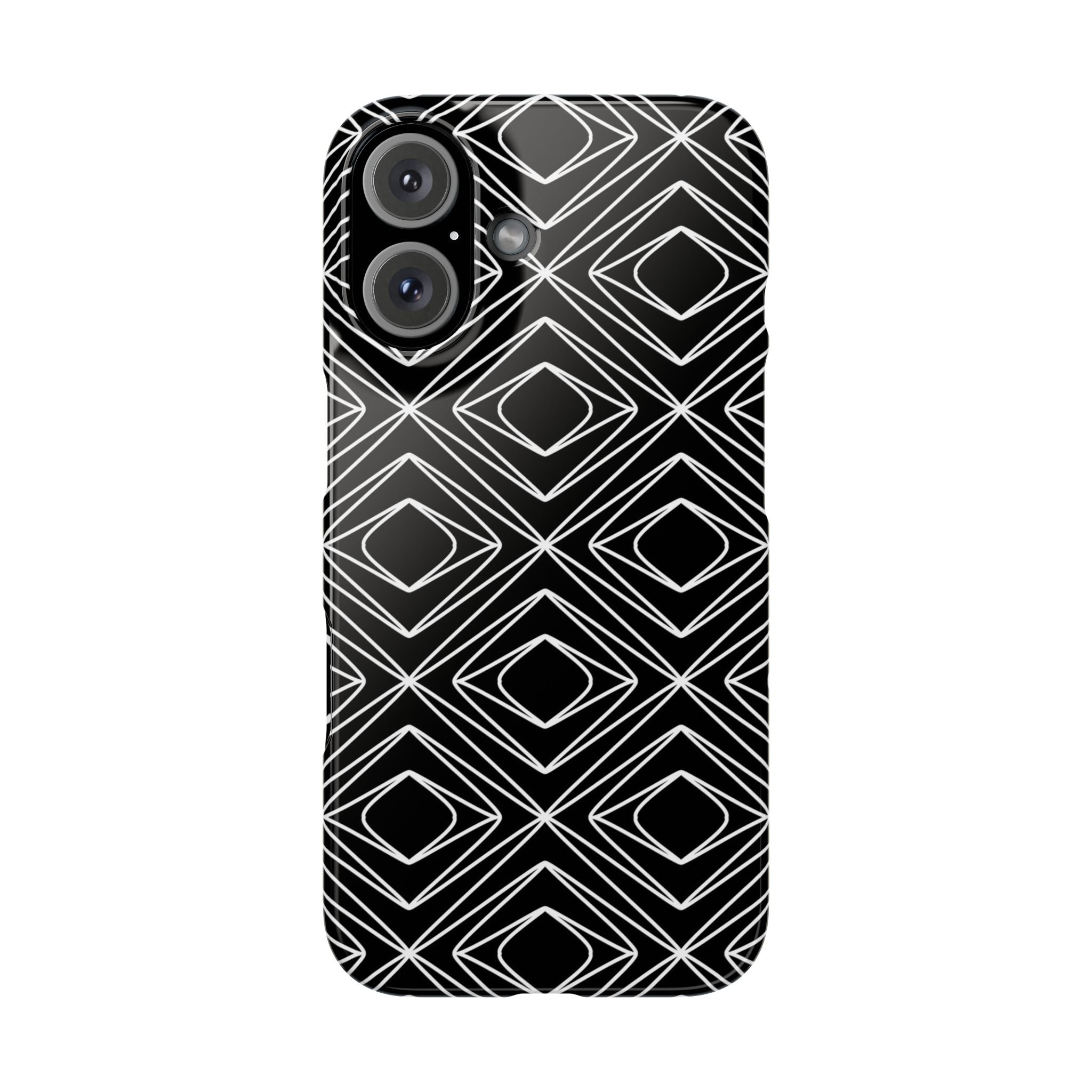 Black & White Slim Phone Case