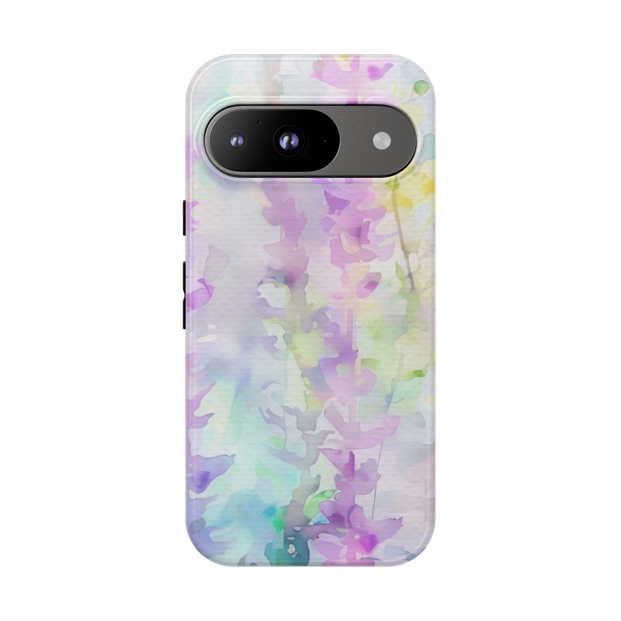 Lavender Floral Watercolor Google Pixel Phone Case Tough Case for Chic Protection Artistic Design Cover