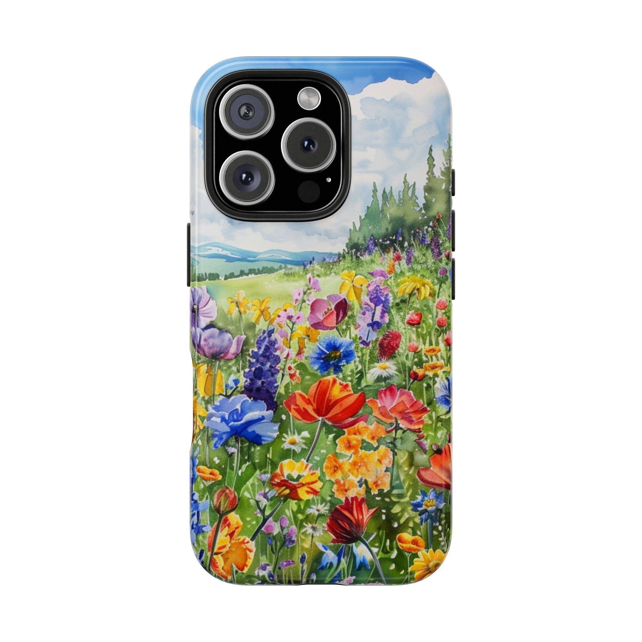 Field Of Wild Flowers Tough Mobile Phone Case