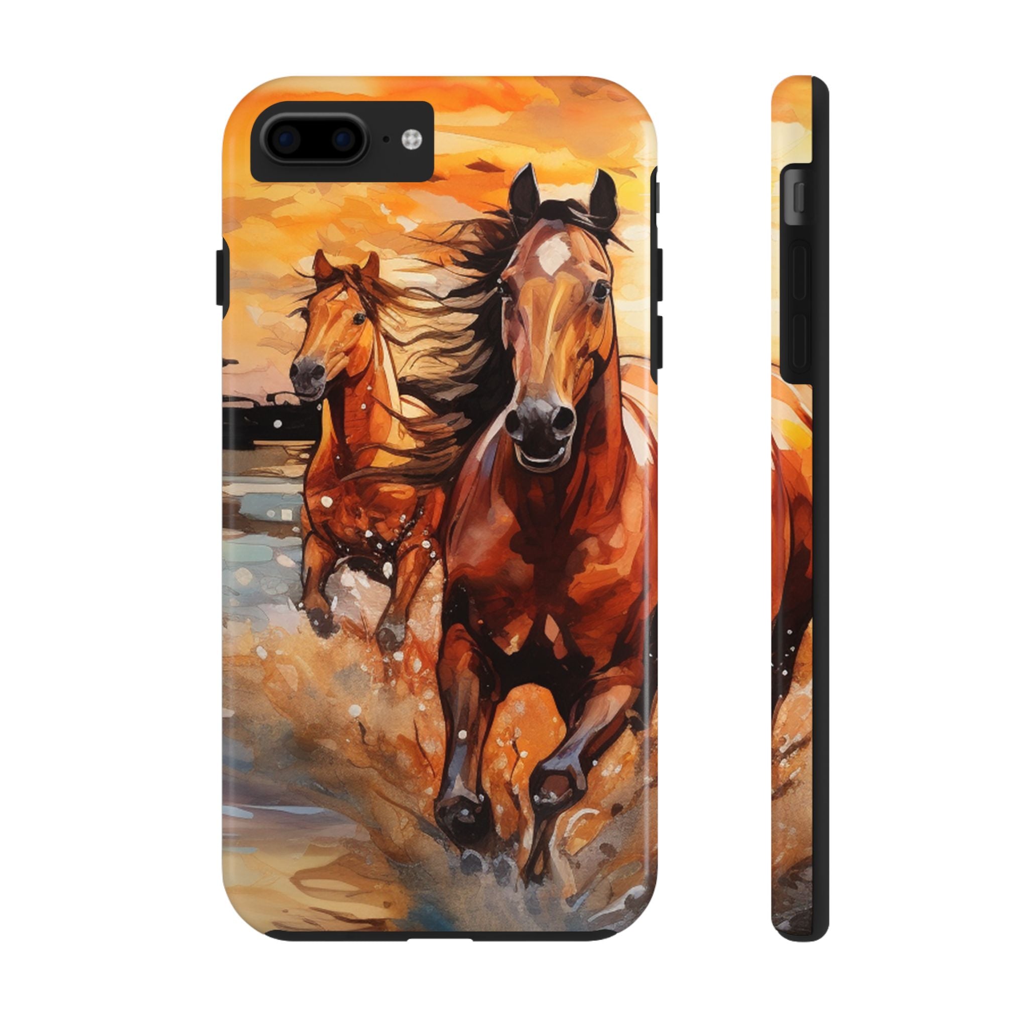 Horses Tough Mobile Phone Case
