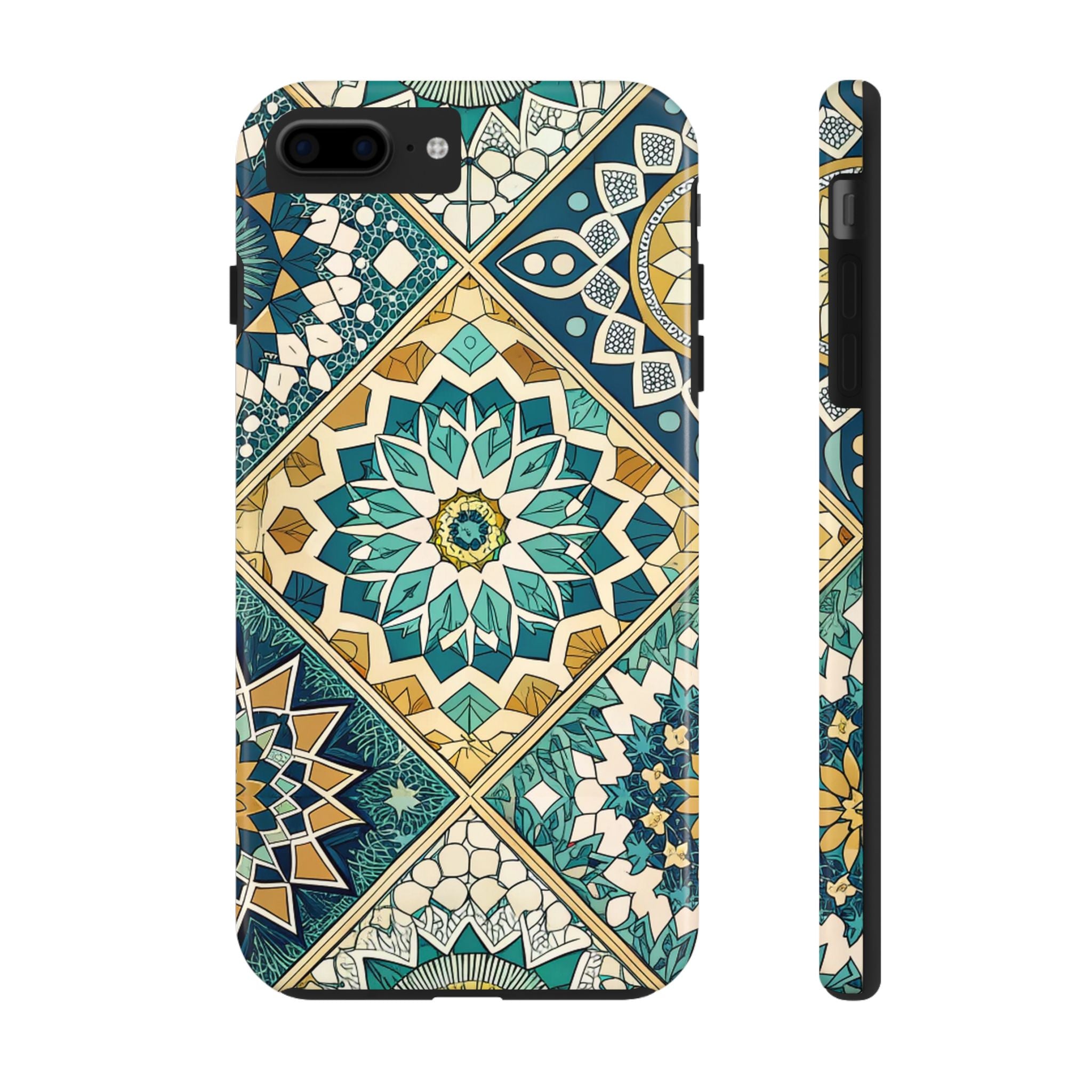 Bohemian Mandala Tough Impact Resistant Phone Case Artistic Protection for Your Device iPhone Samsung Cover