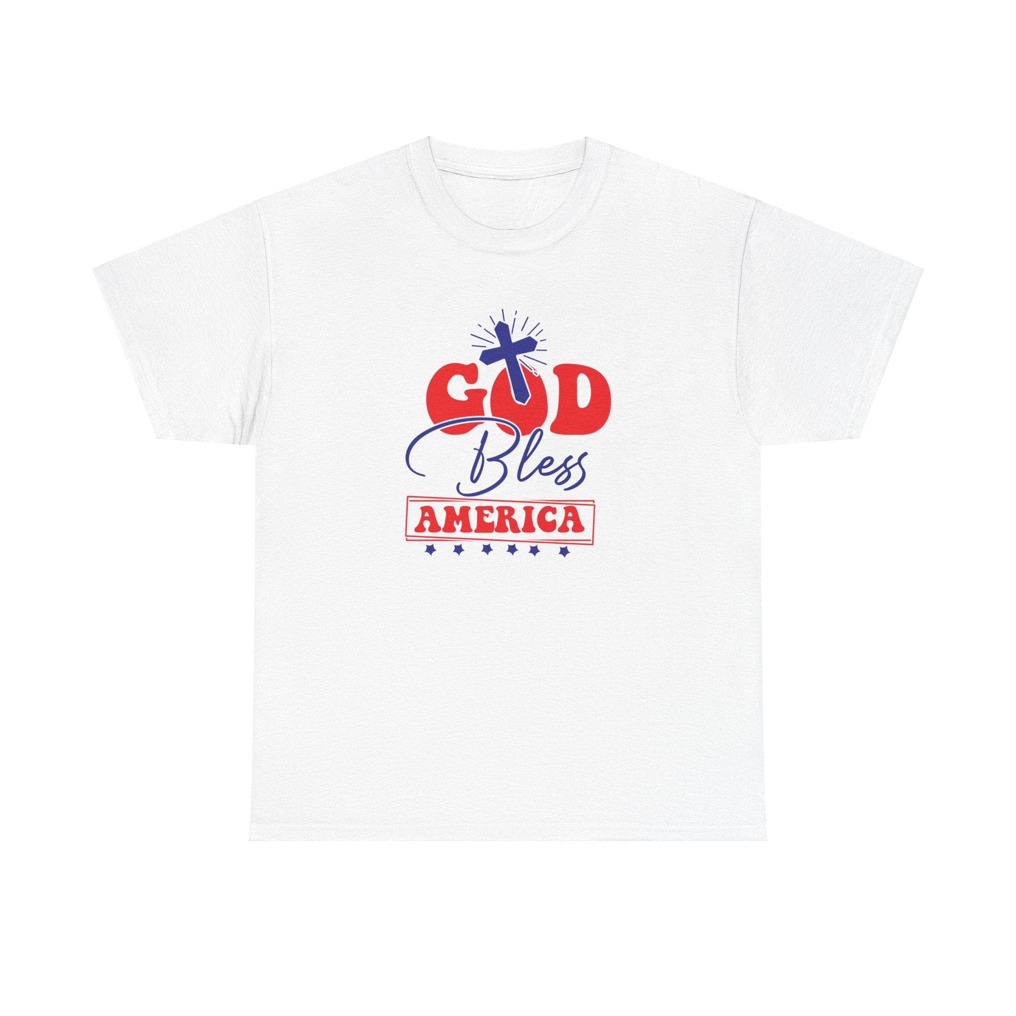 God Bless America Unisex Heavy Cotton Graphic Tee