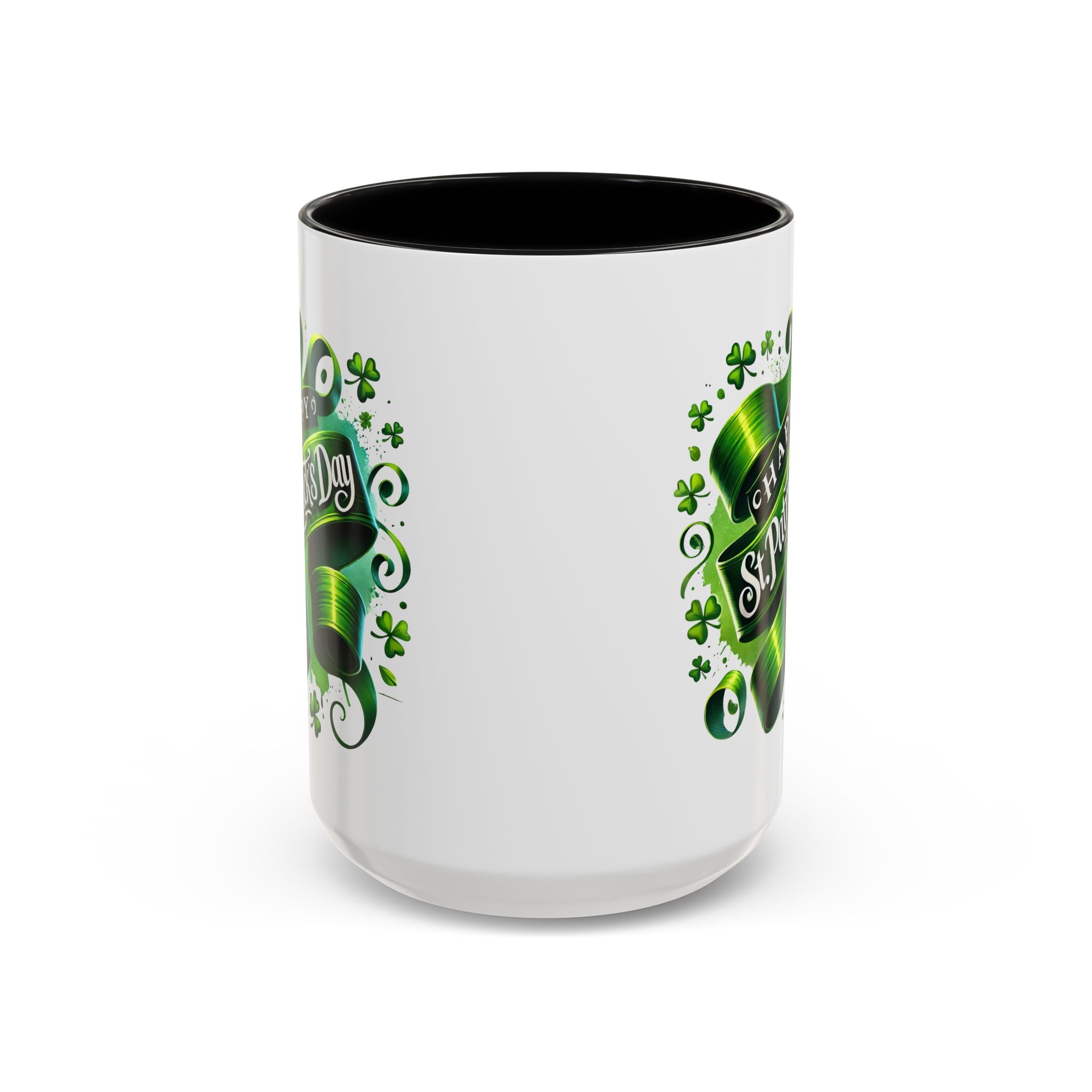St. Patrick's Day Accent Coffee Mug - Celebrate the Luck and Toast to Cheer!