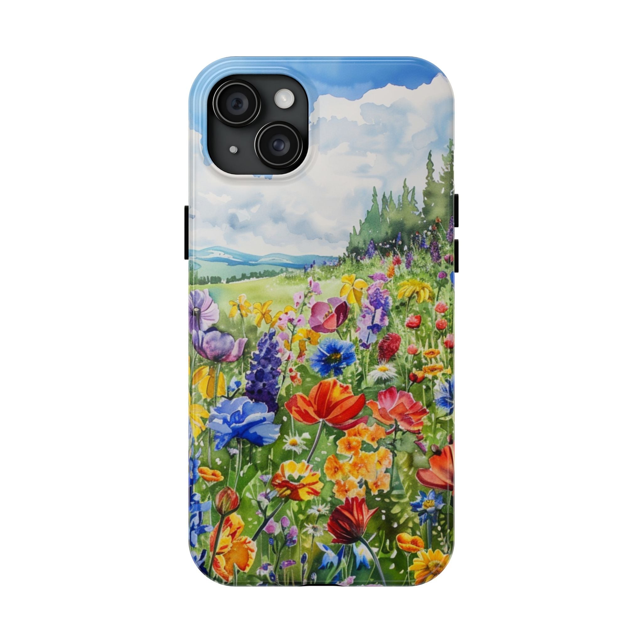 Field Of Wild Flowers Tough Mobile Phone Case