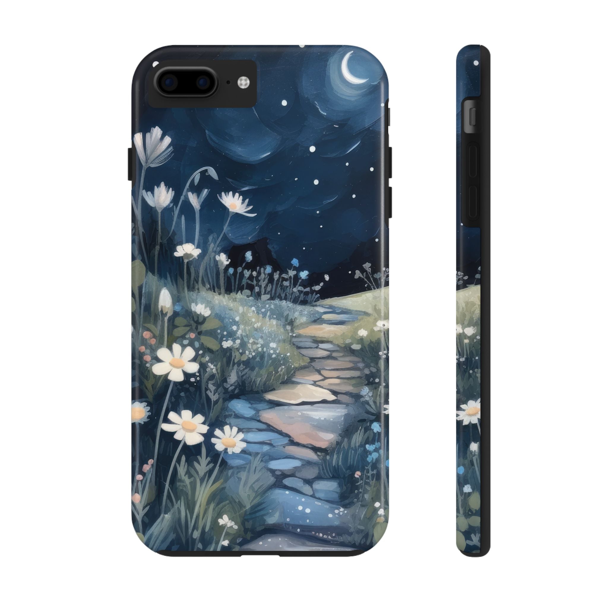 Tough Phone Case - Midnight Garden Path Design