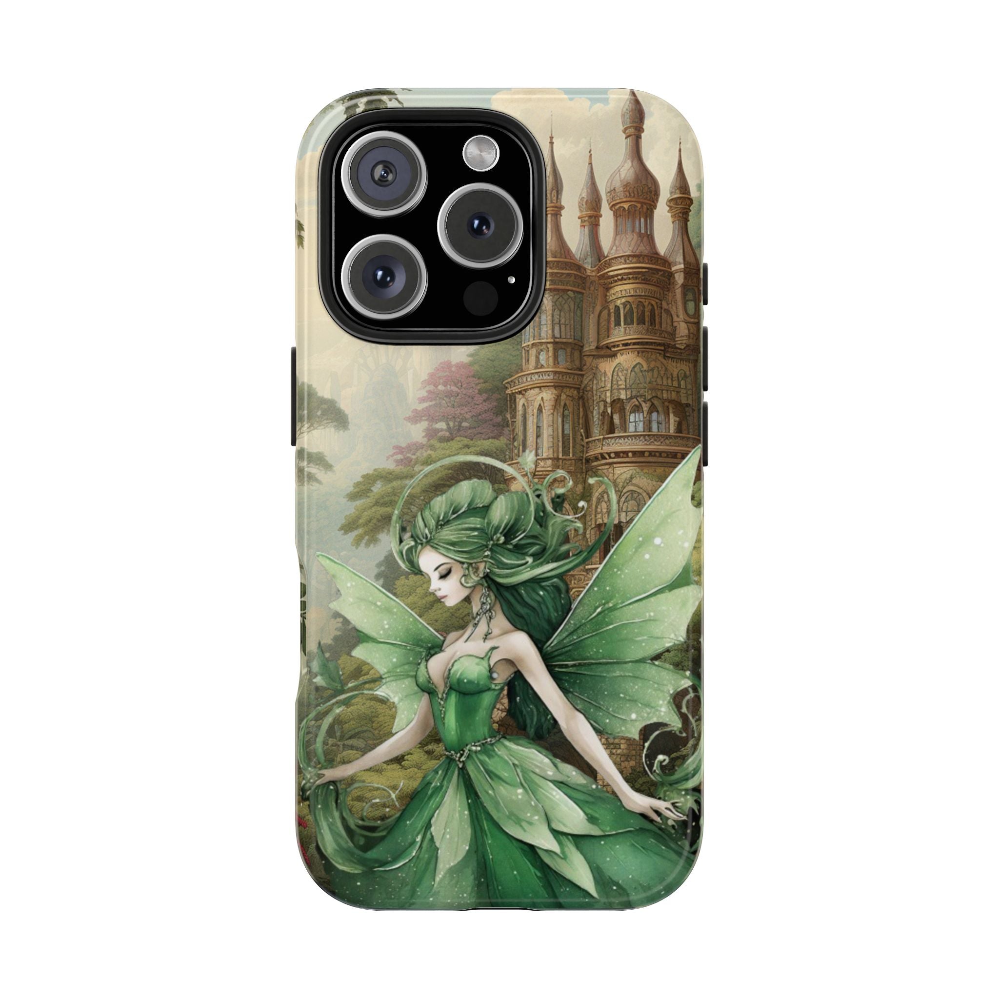 Castle Realm Green Fairy Mobile Phone Case