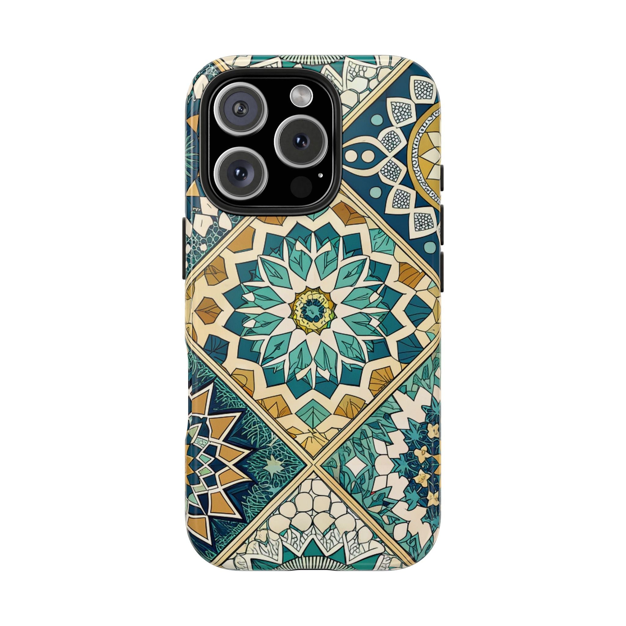 Bohemian Mandala Tough Impact Resistant Phone Case Artistic Protection for Your Device iPhone Samsung Cover