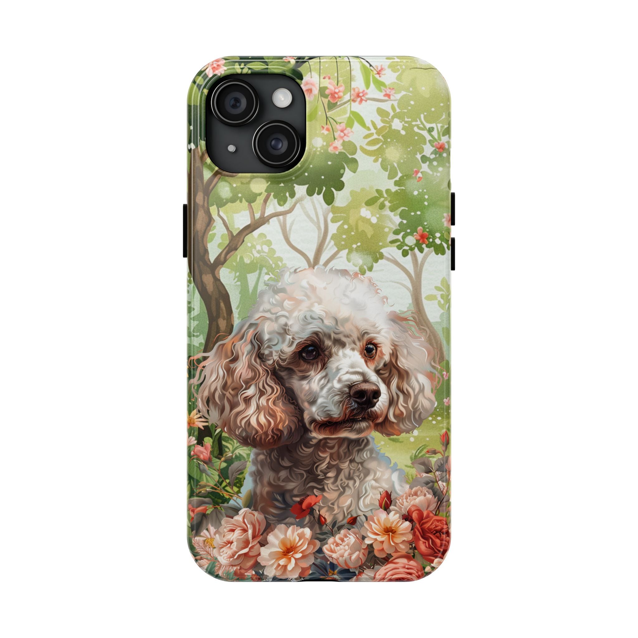Poodle Scenic Tough Mobile Phone Case