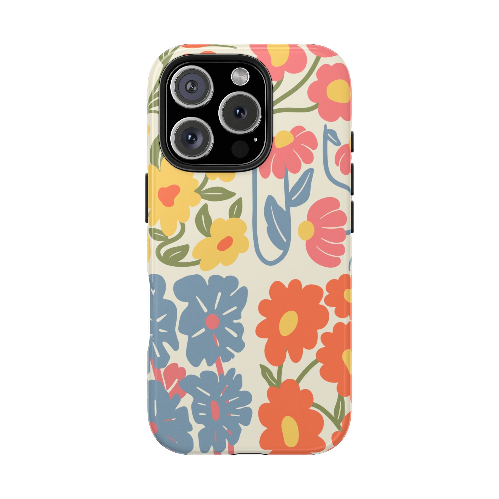 Floral Tough Phone Cases - Vibrant & Durable Protective Covers for Every Occasion