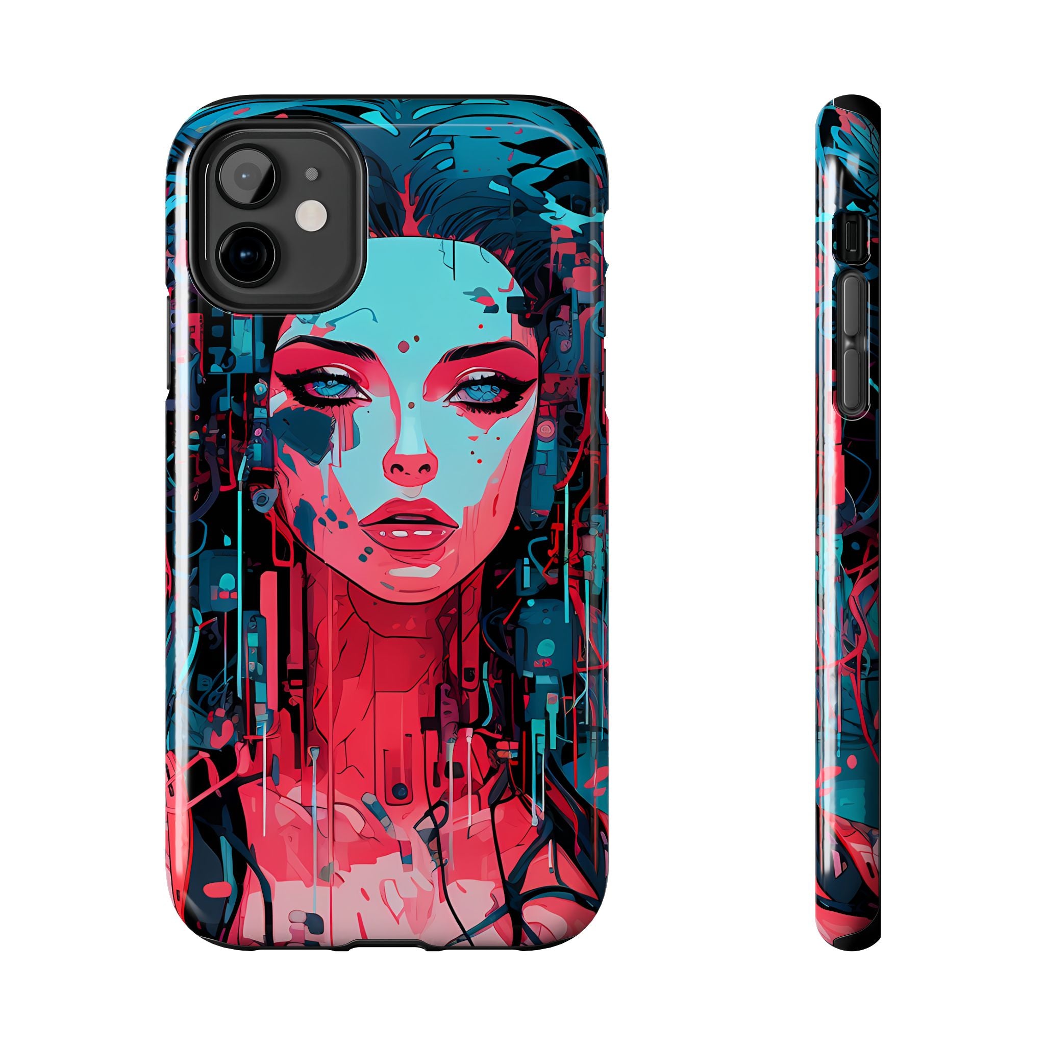 Abstract Girl Mobile Phone Case