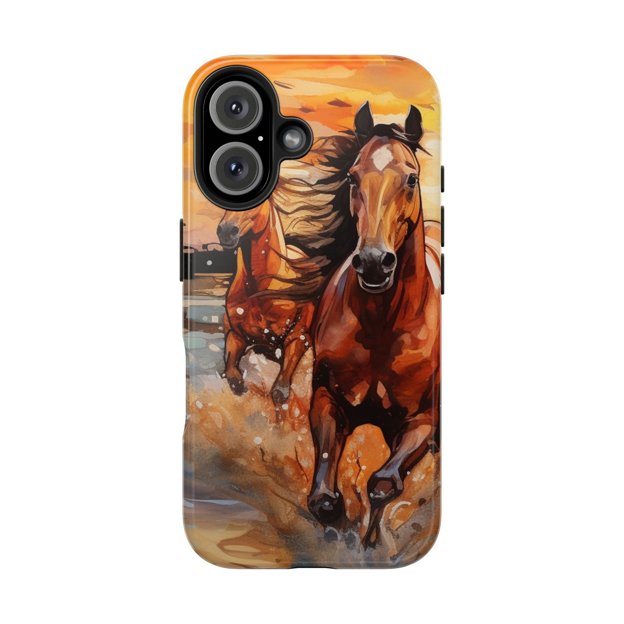 Horses Tough Mobile Phone Case