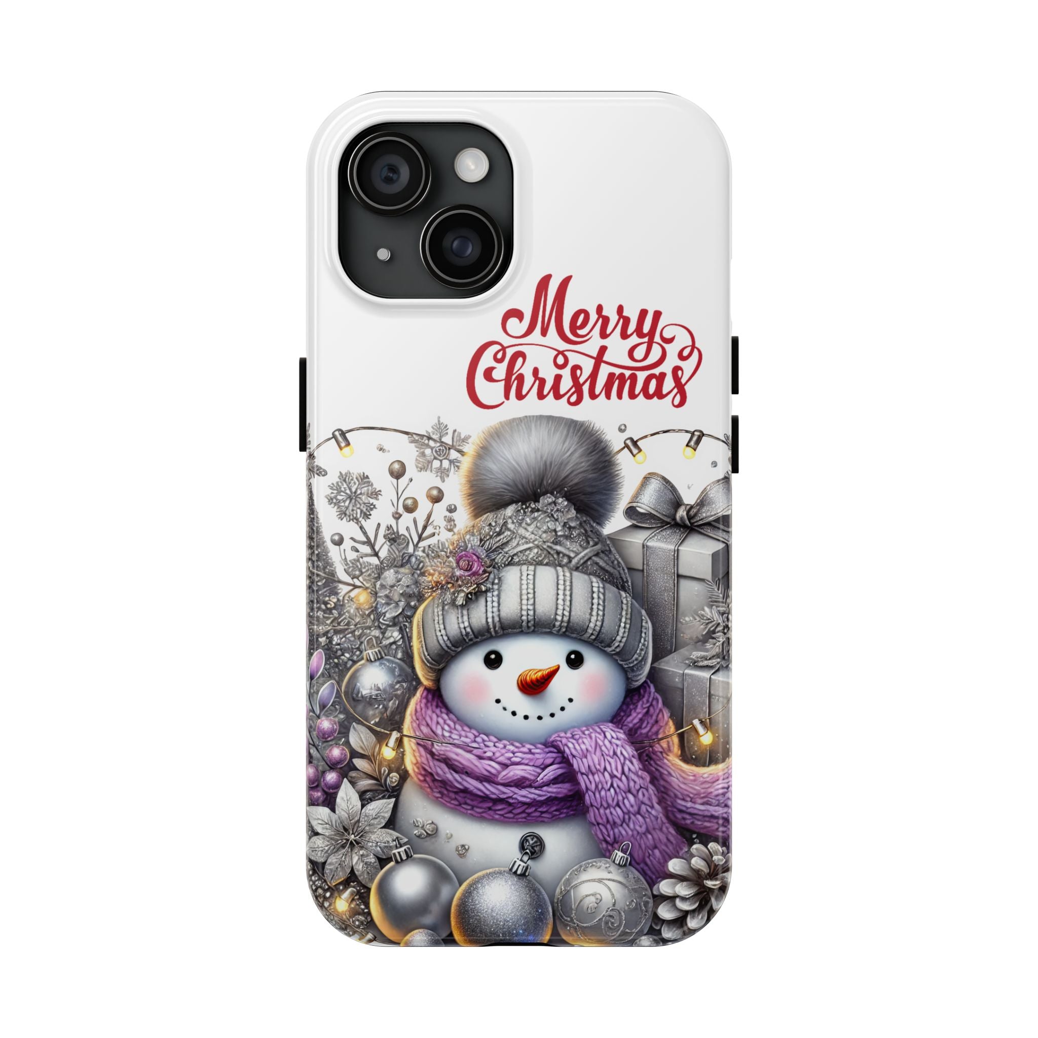 Merry Christmas Snowman Mobile Phone Case