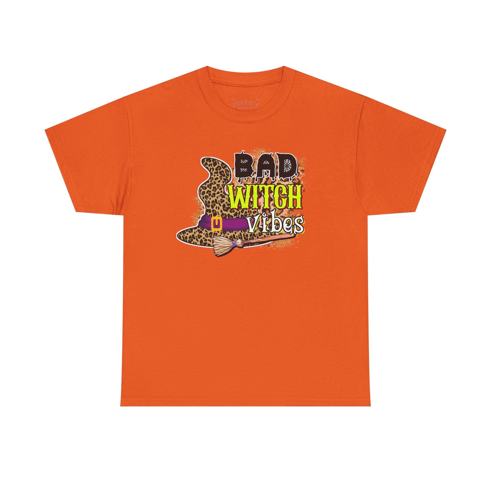 Bad Witch Vibes T-Shirt, Tee for Halloween, Witchy Apparel, Cute Casual Tee, Gifts for Her
