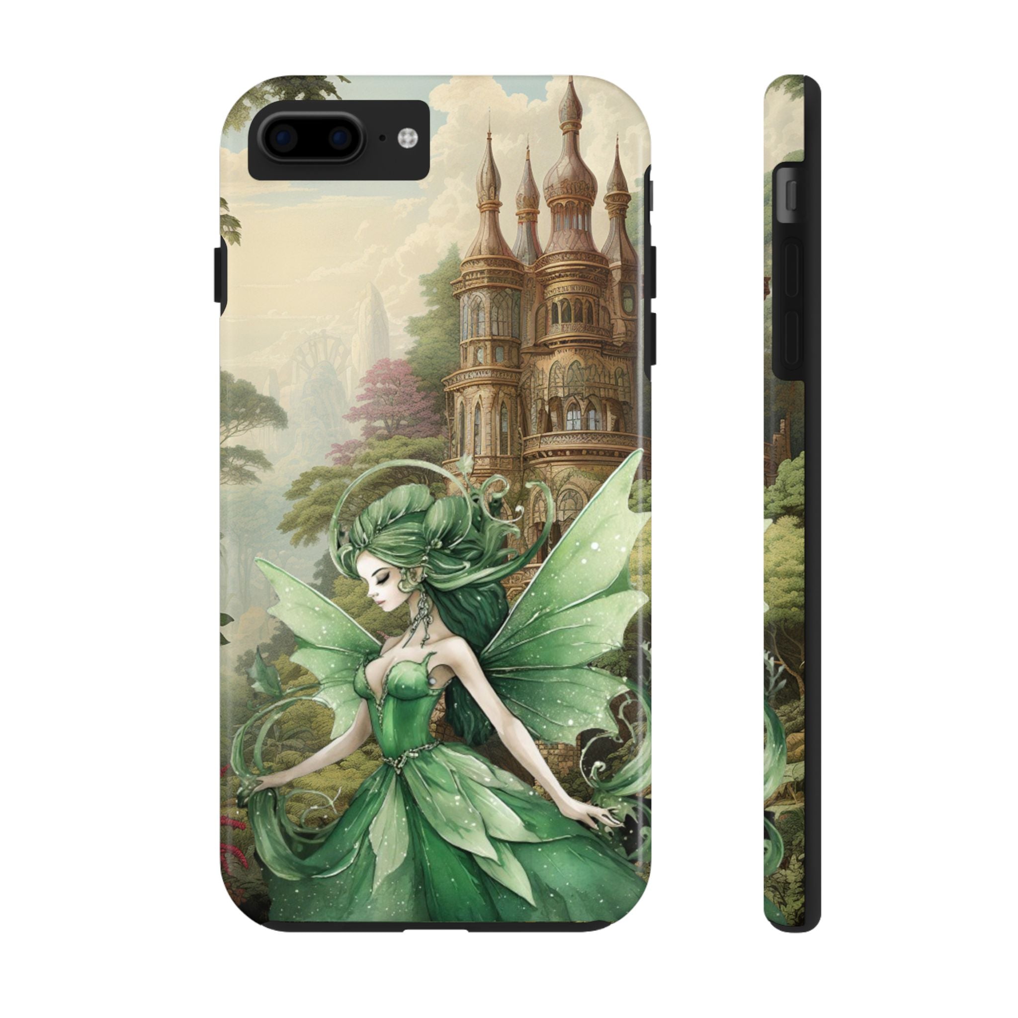 Castle Realm Green Fairy Mobile Phone Case