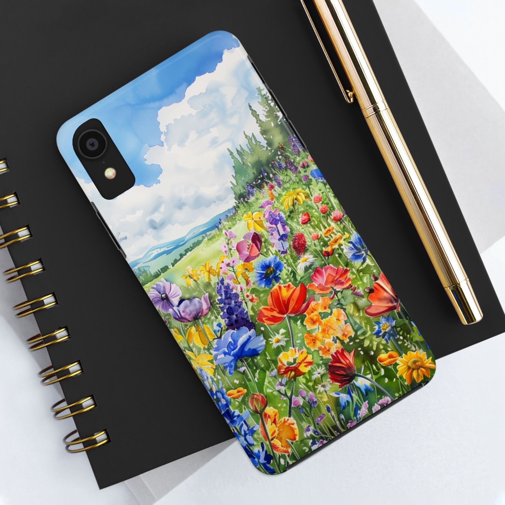 Field Of Wild Flowers Tough Mobile Phone Case