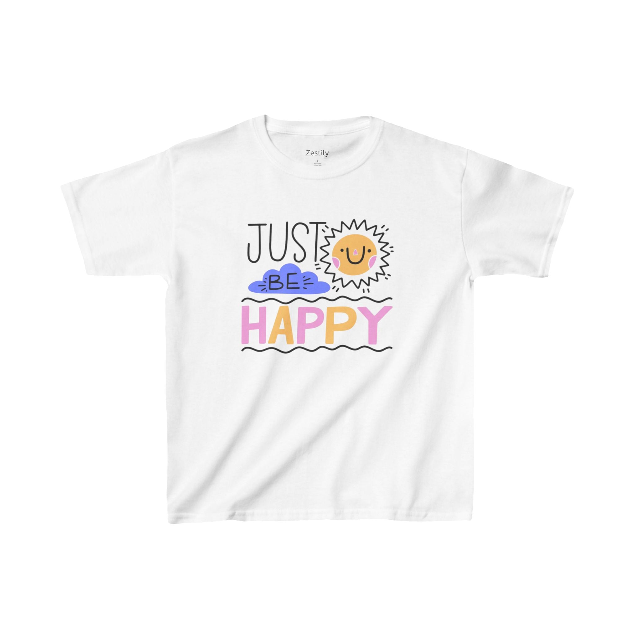 Just Be Happy Kids Tee