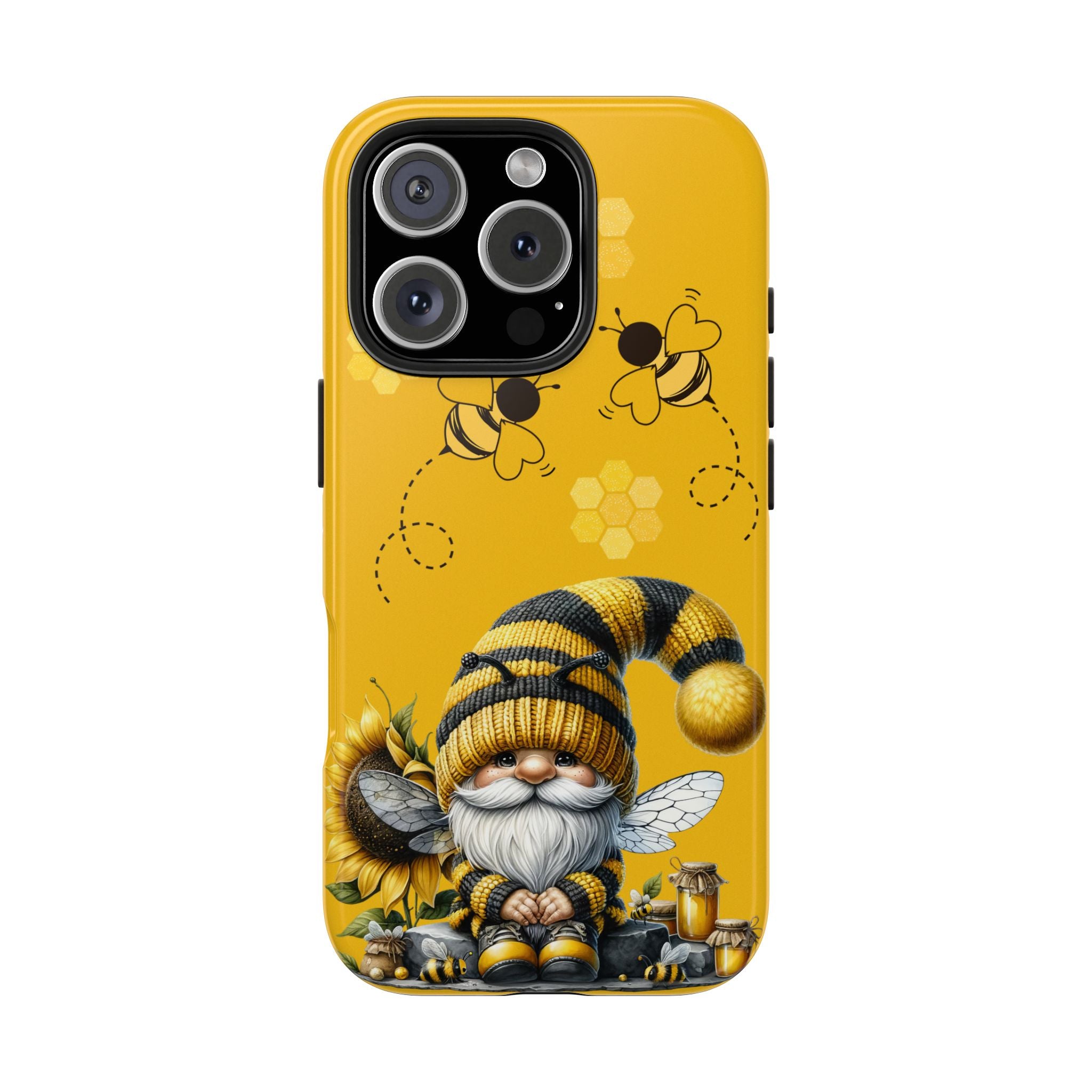 Honey Bee Gnome Tough Mobile Phone Case