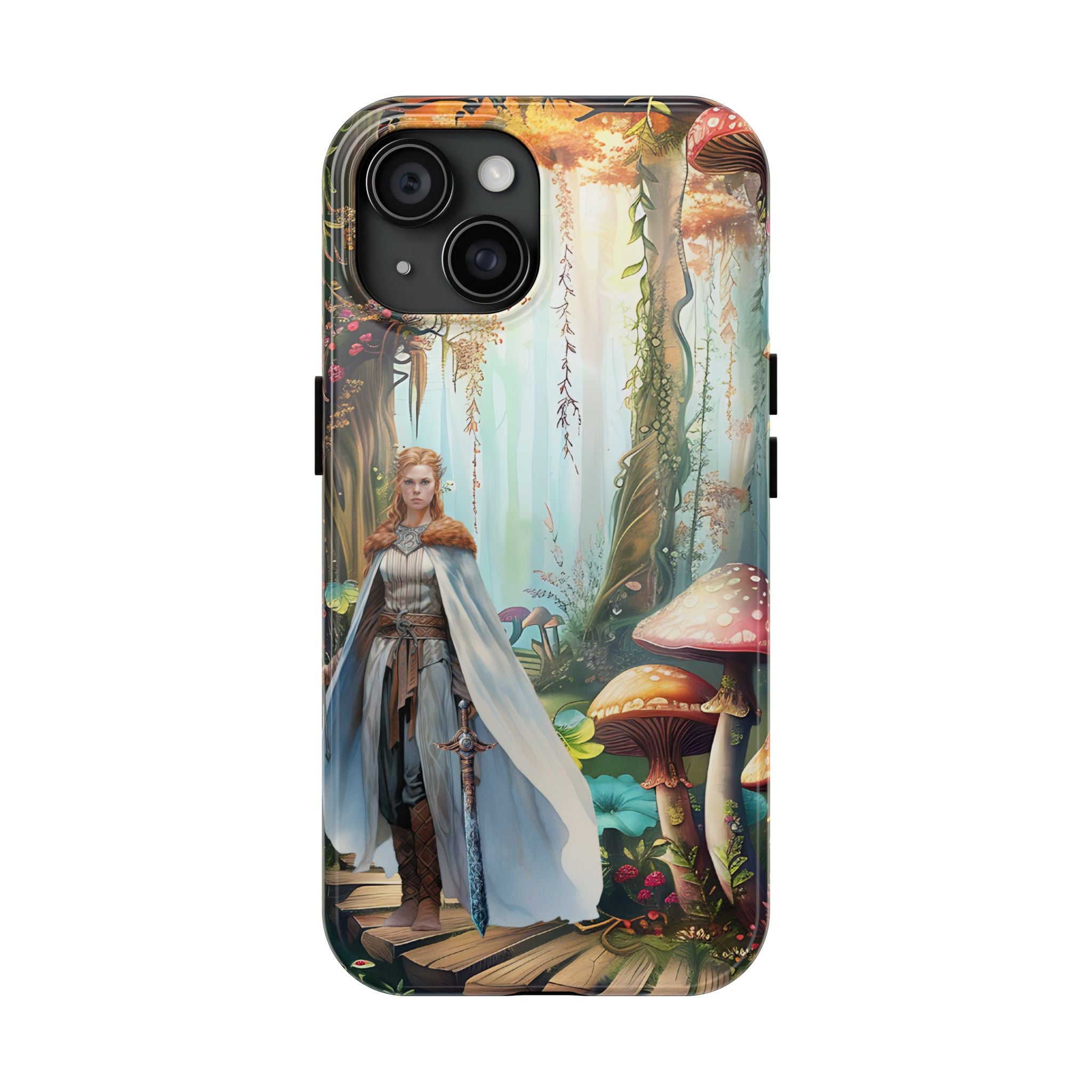 Lady Elf In The Woods Tough Mobile Phone Cases