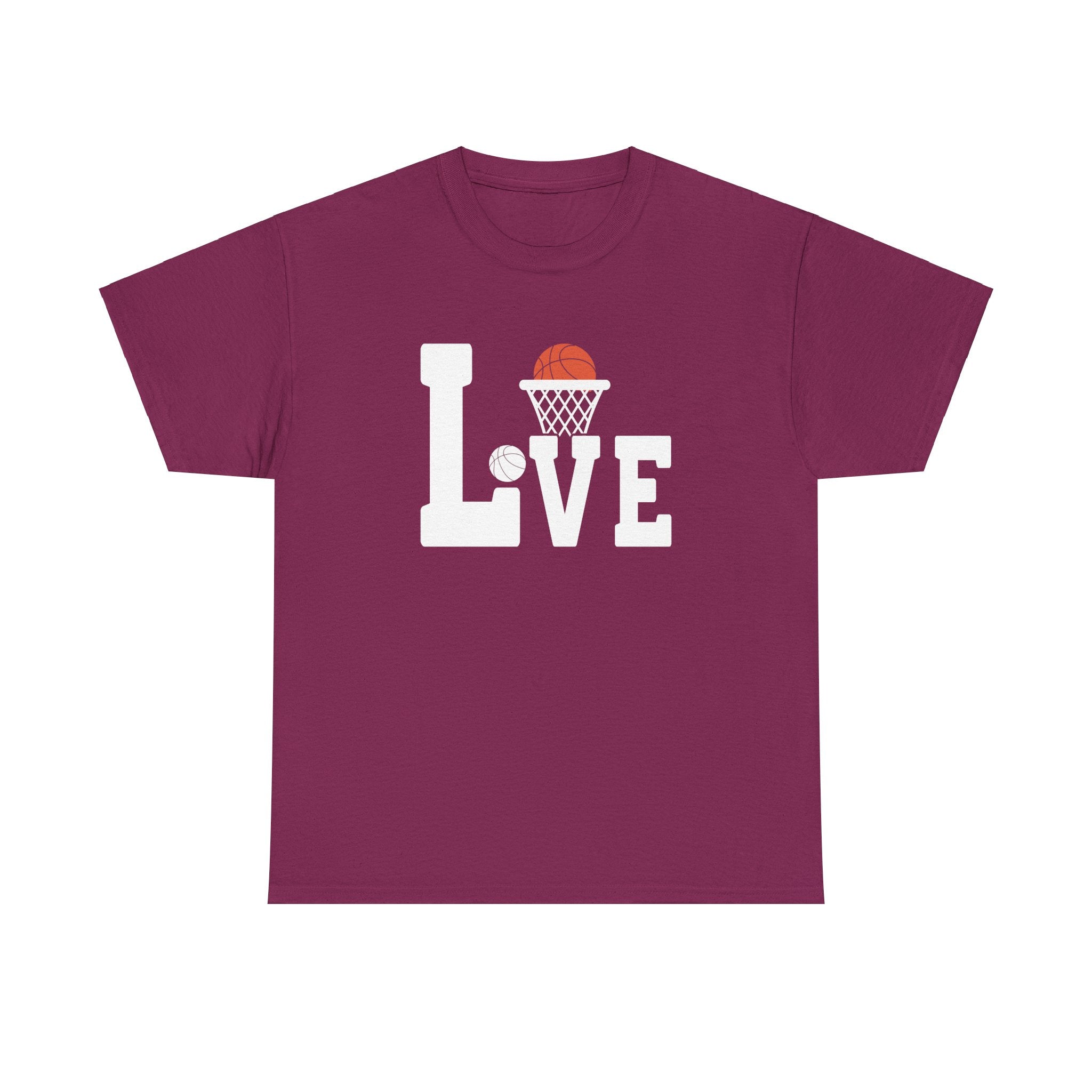 Love Basketball Heavy Cotton Tee