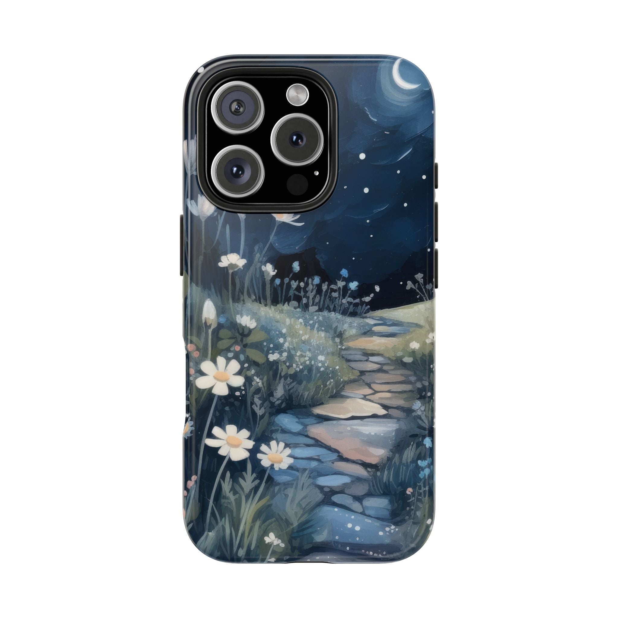 Tough Phone Case - Midnight Garden Path Design