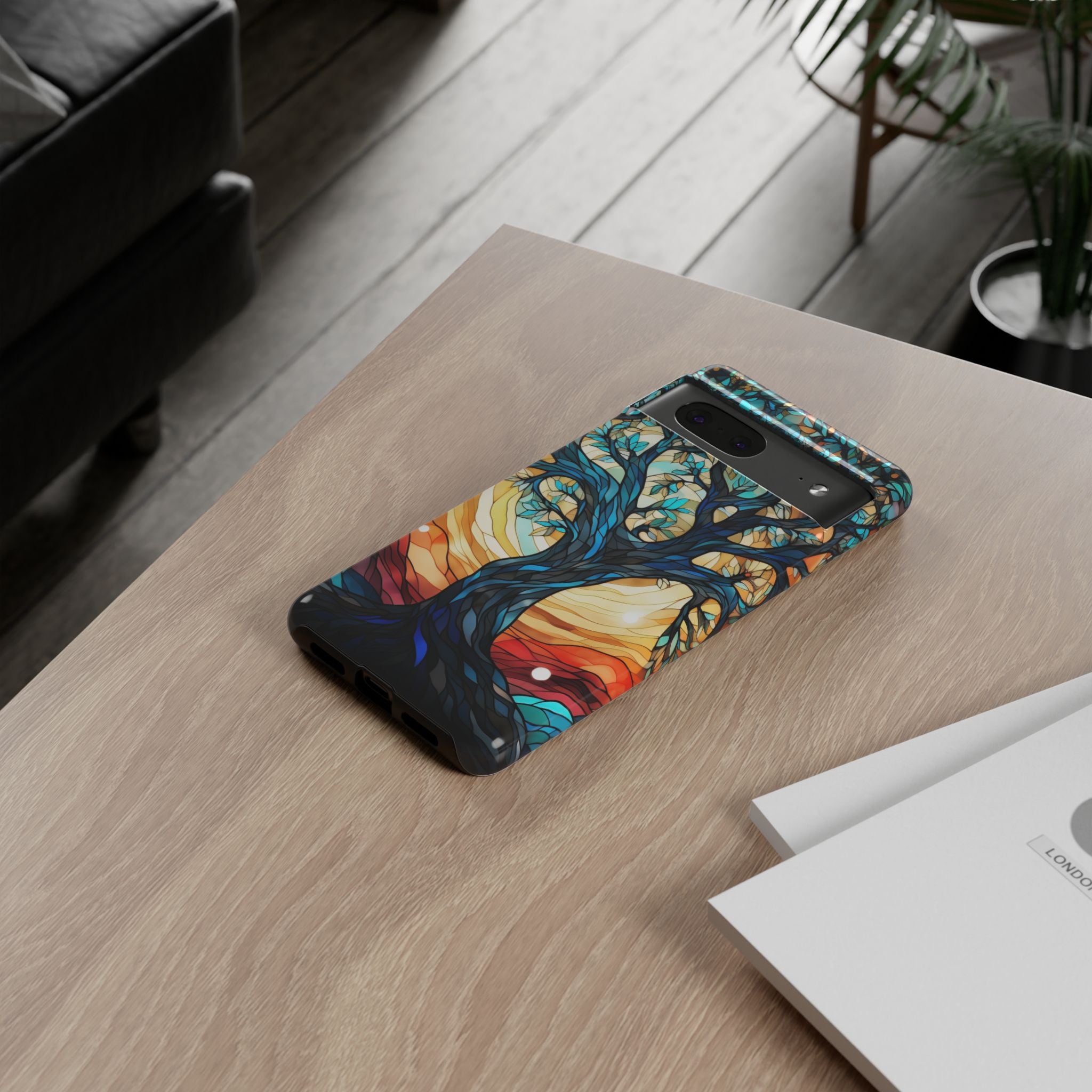 Artistic Tree Google Pixel Phone Case Tough, Colorful Protection for Nature Lovers
