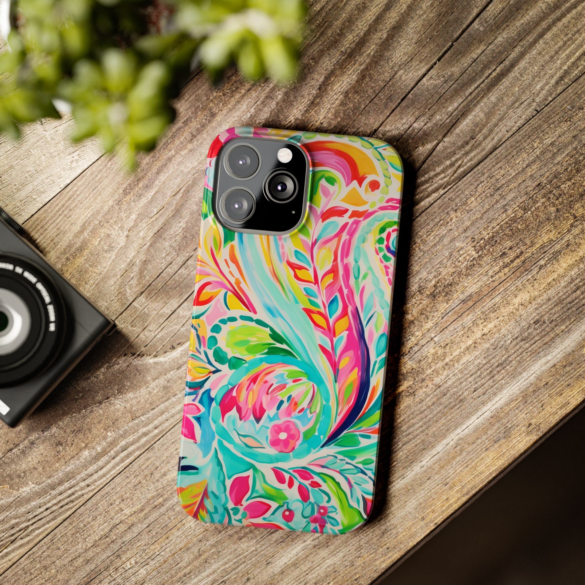 Paisley Slim Phone Case